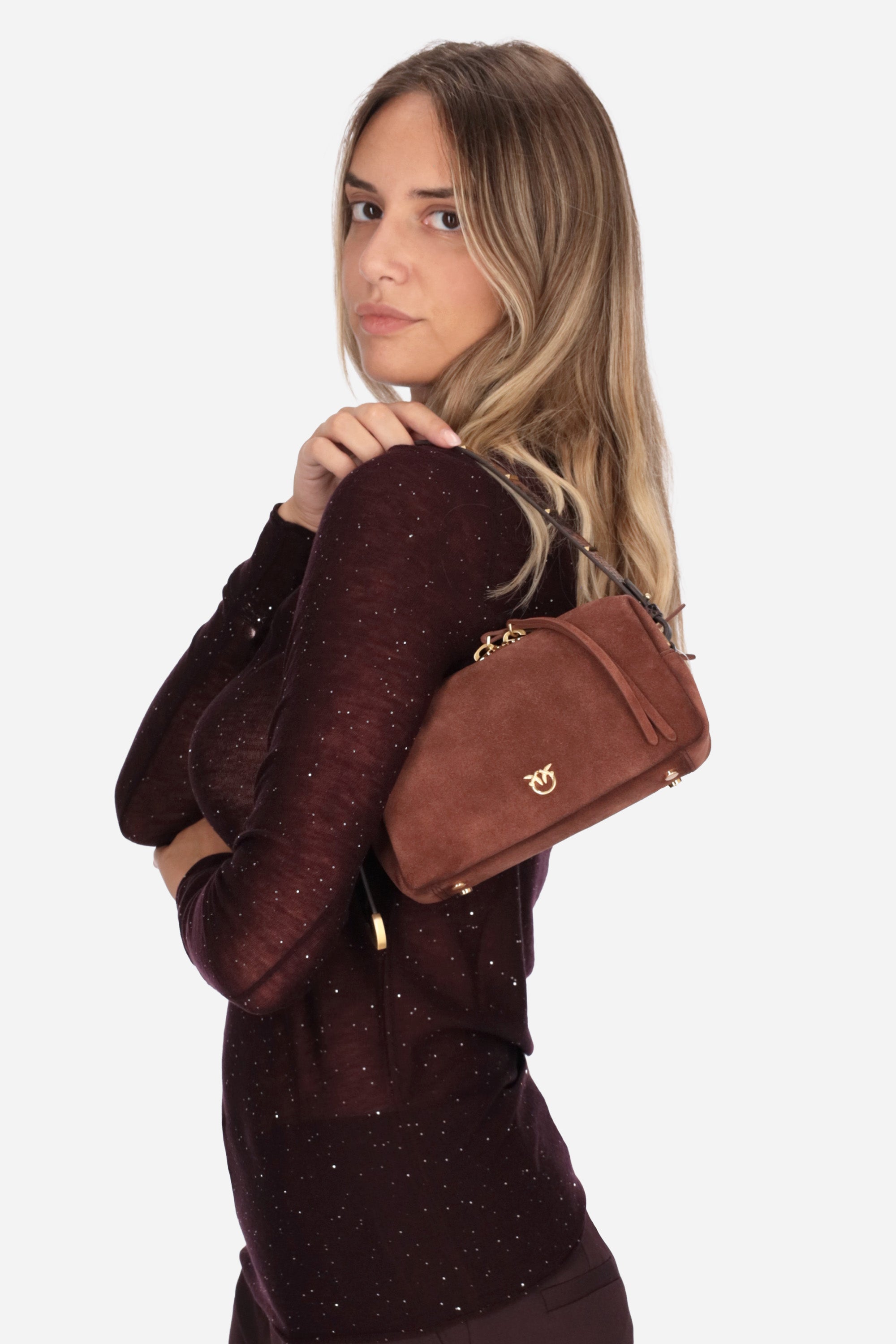MARRONE | PINKO - D 106967A3DB Borsa
