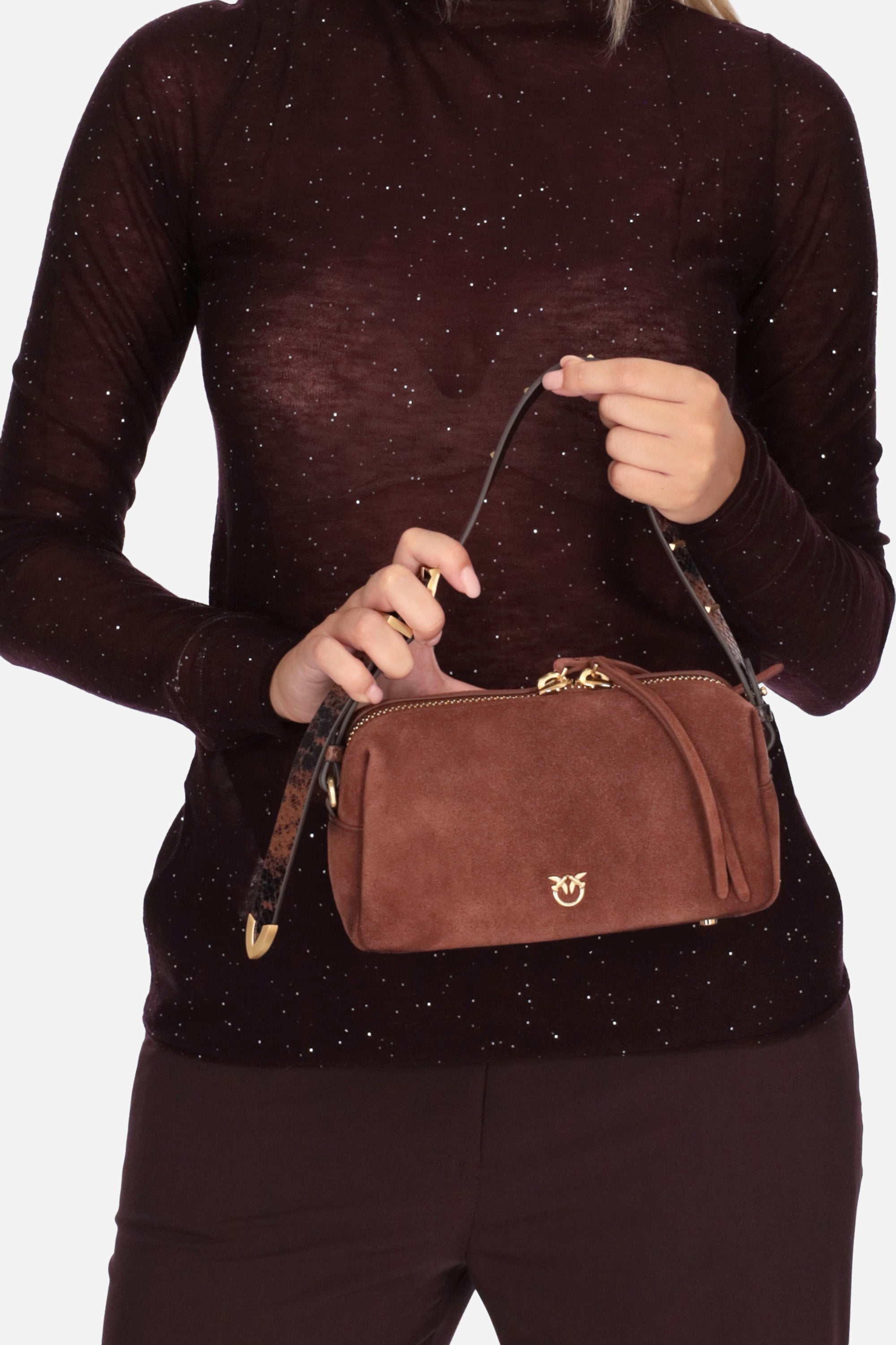 MARRONE | PINKO - D 106967A3DB Borsa