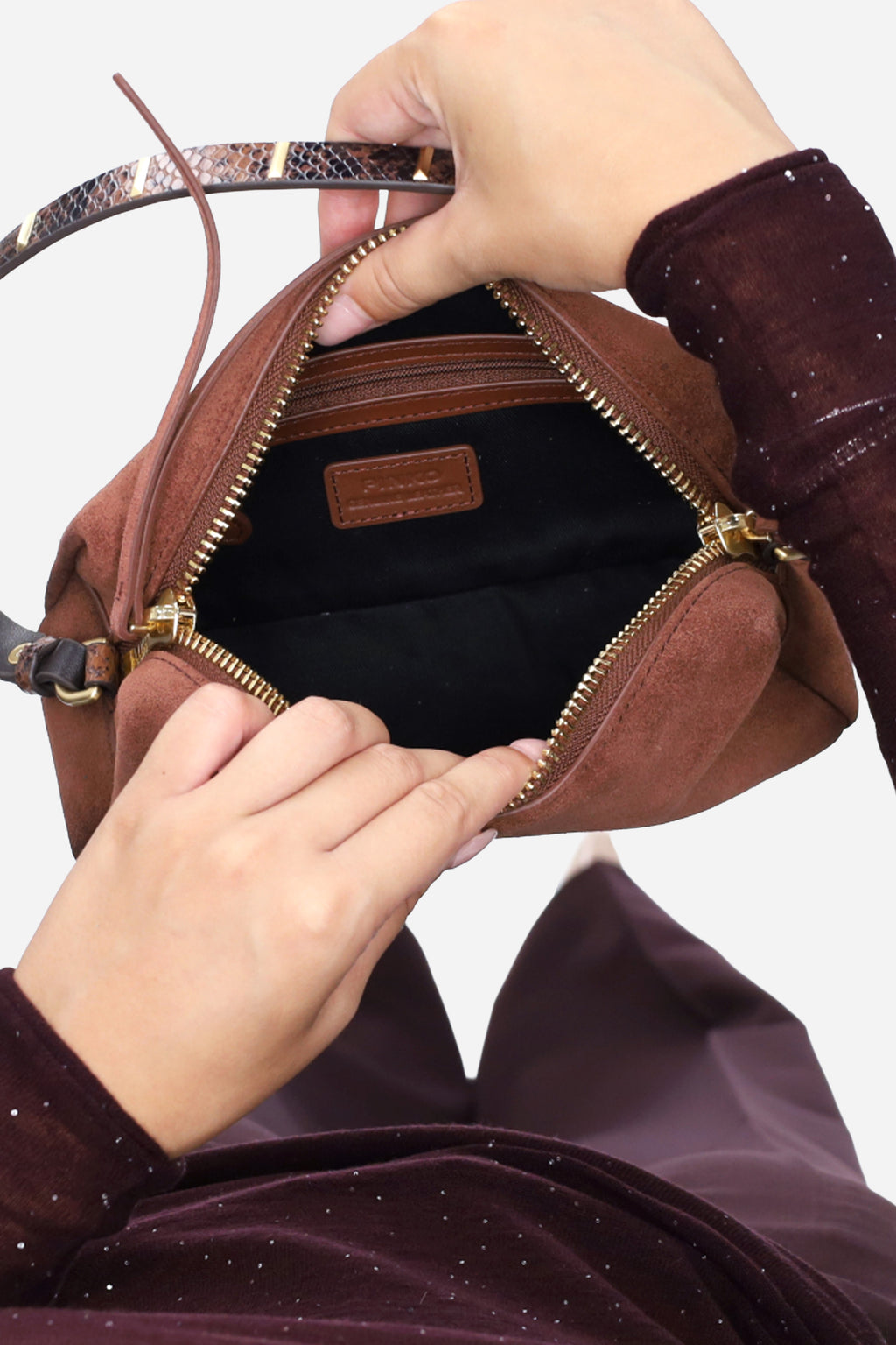 MARRONE | PINKO - D 106967A3DB Borsa