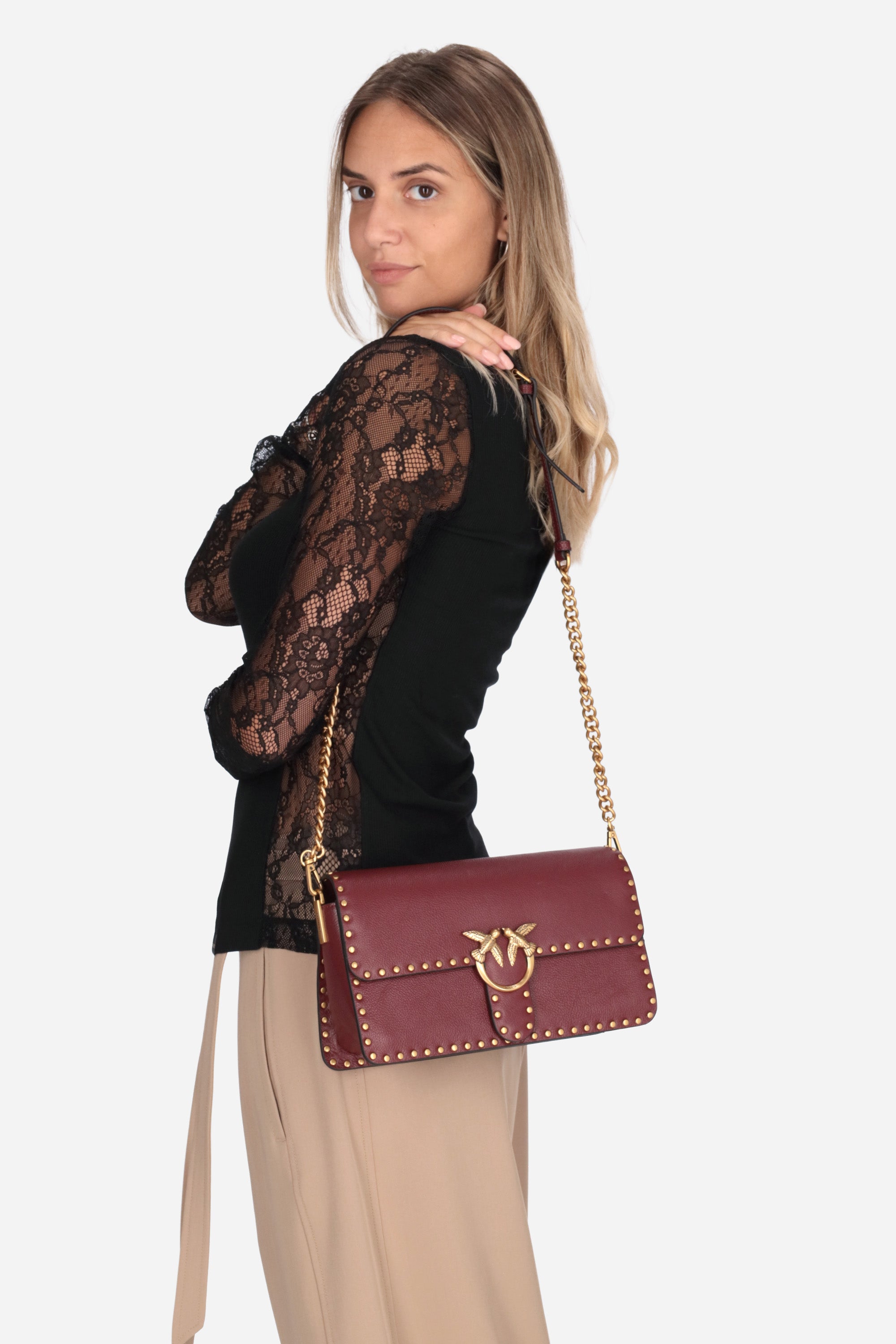 BORDEAUX | PINKO - D 107664A2JG Borsa