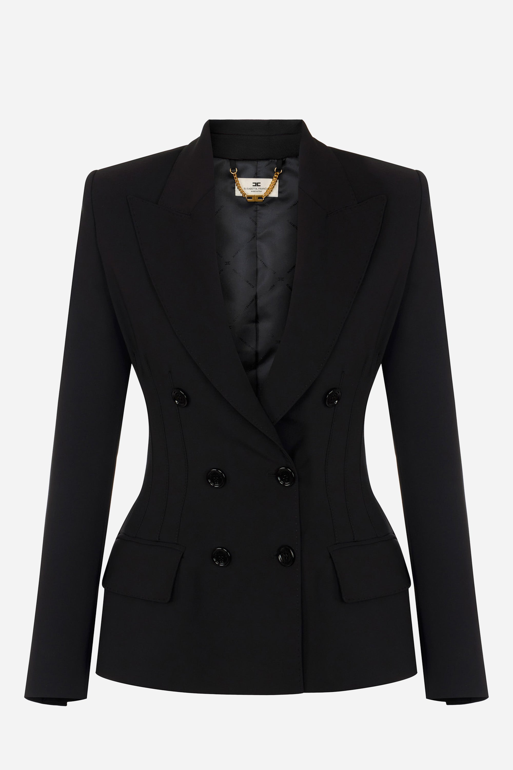 NERO | ELISABETTA FRANCHI - D GI25766E2 Giacca