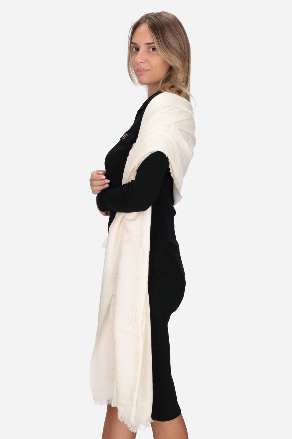 BURRO | ELISABETTA FRANCHI - D SC03F66E2 Sciarpa