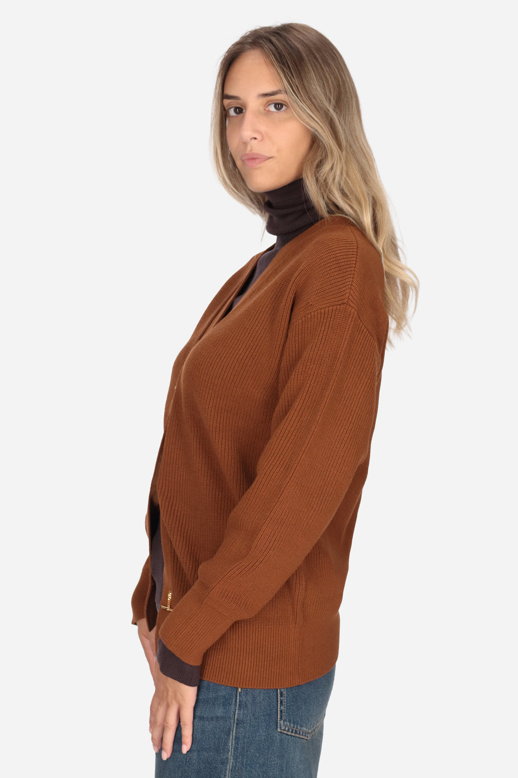 MARRONE | ELISABETTA FRANCHI - D MK01S66E2 Cardigan