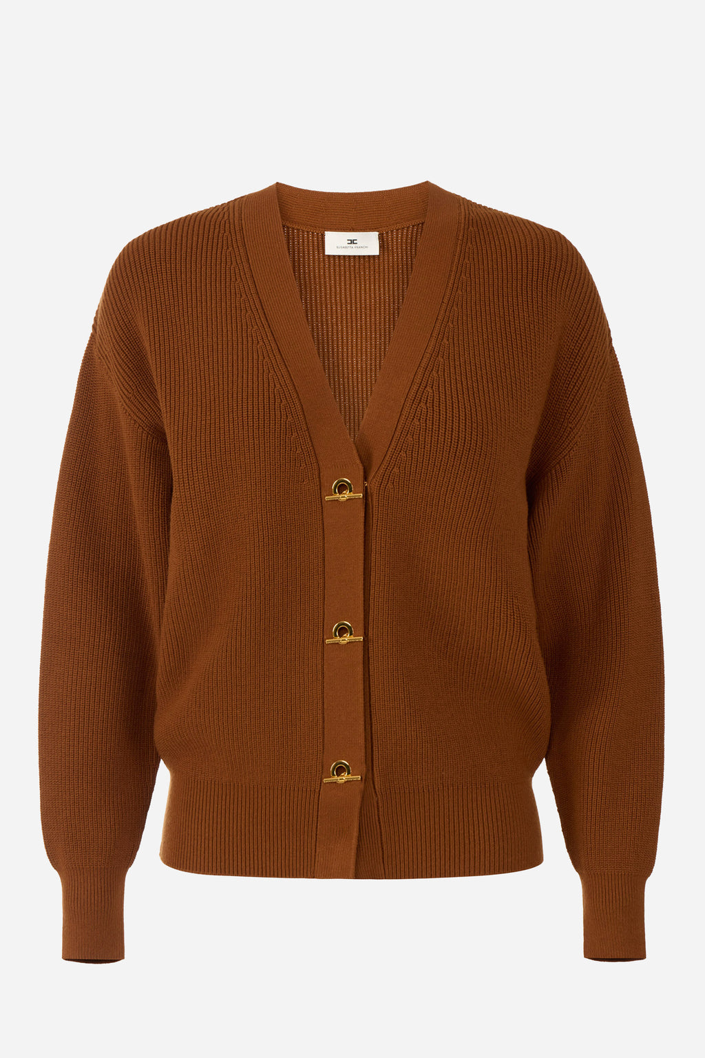 MARRONE | ELISABETTA FRANCHI - D MK01S66E2 Cardigan