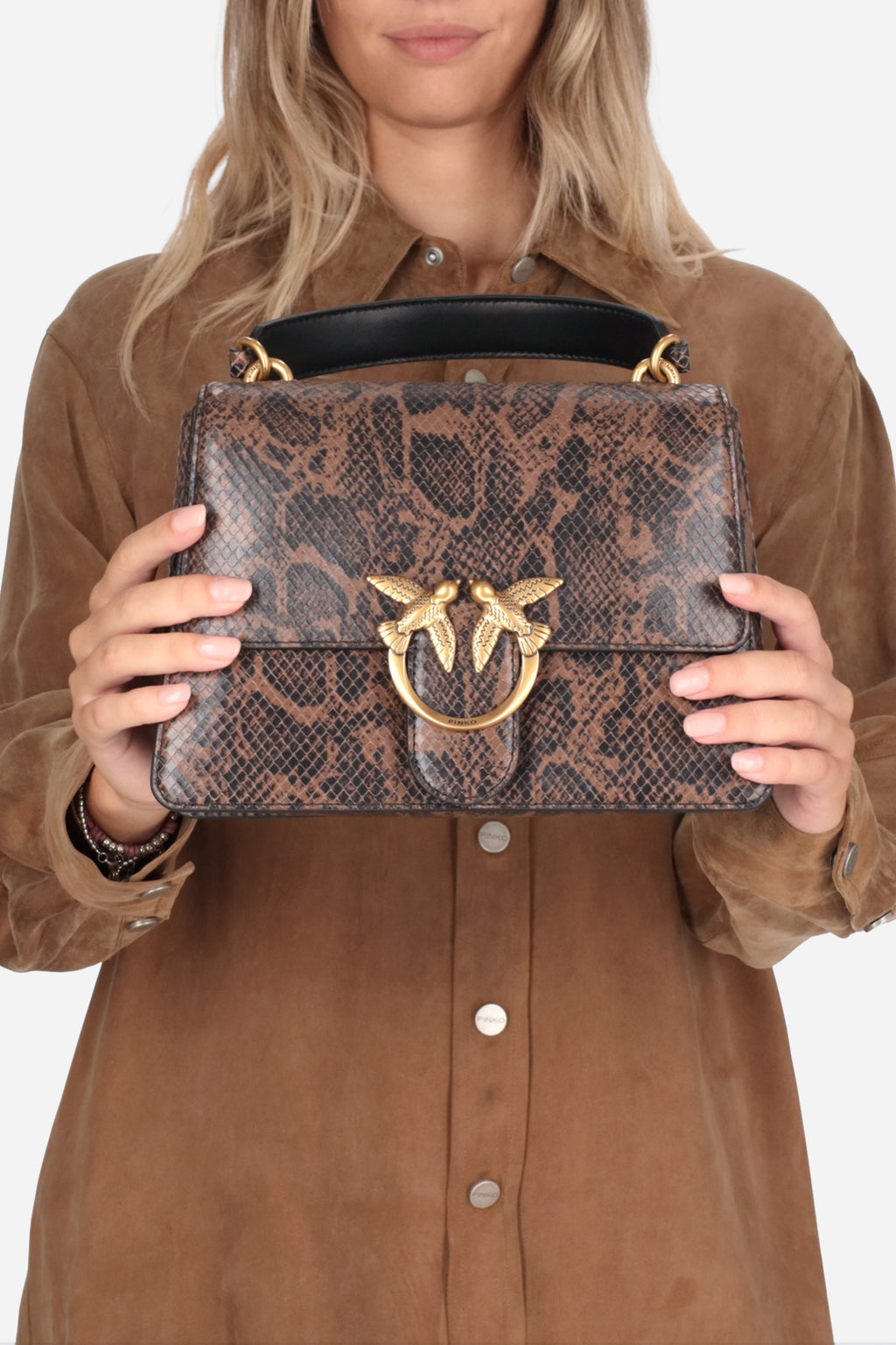 MARRONE | PINKO - D 100066A3E5 Borsa