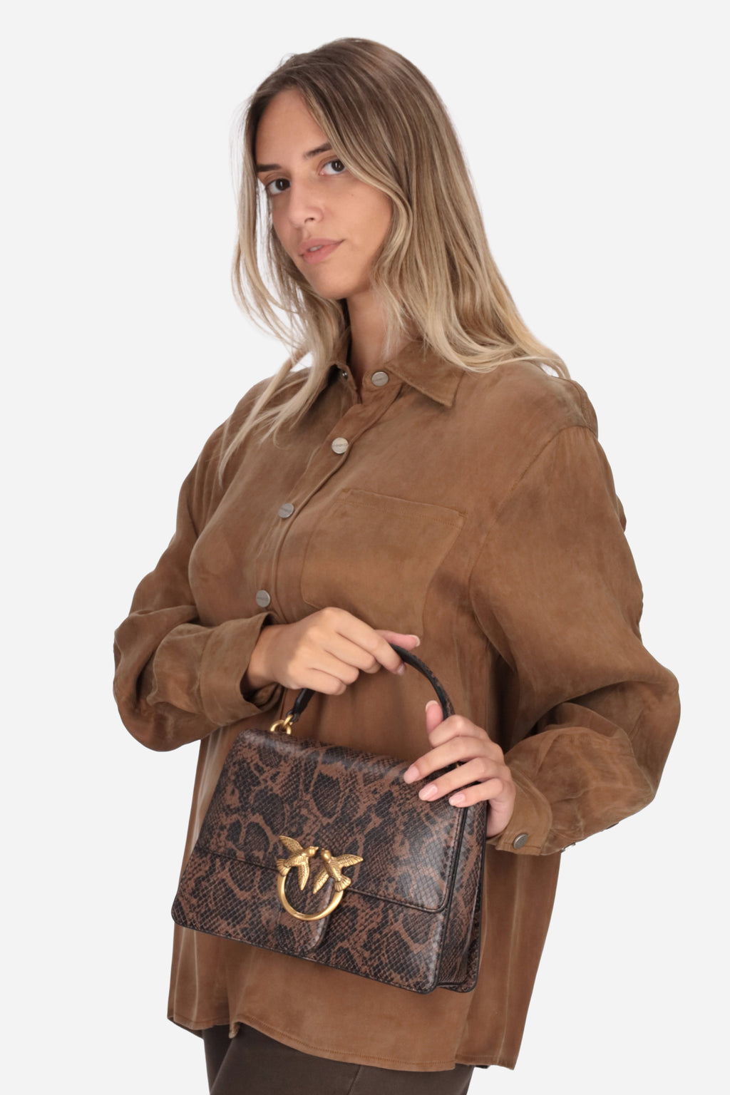 MARRONE | PINKO - D 100066A3E5 Borsa