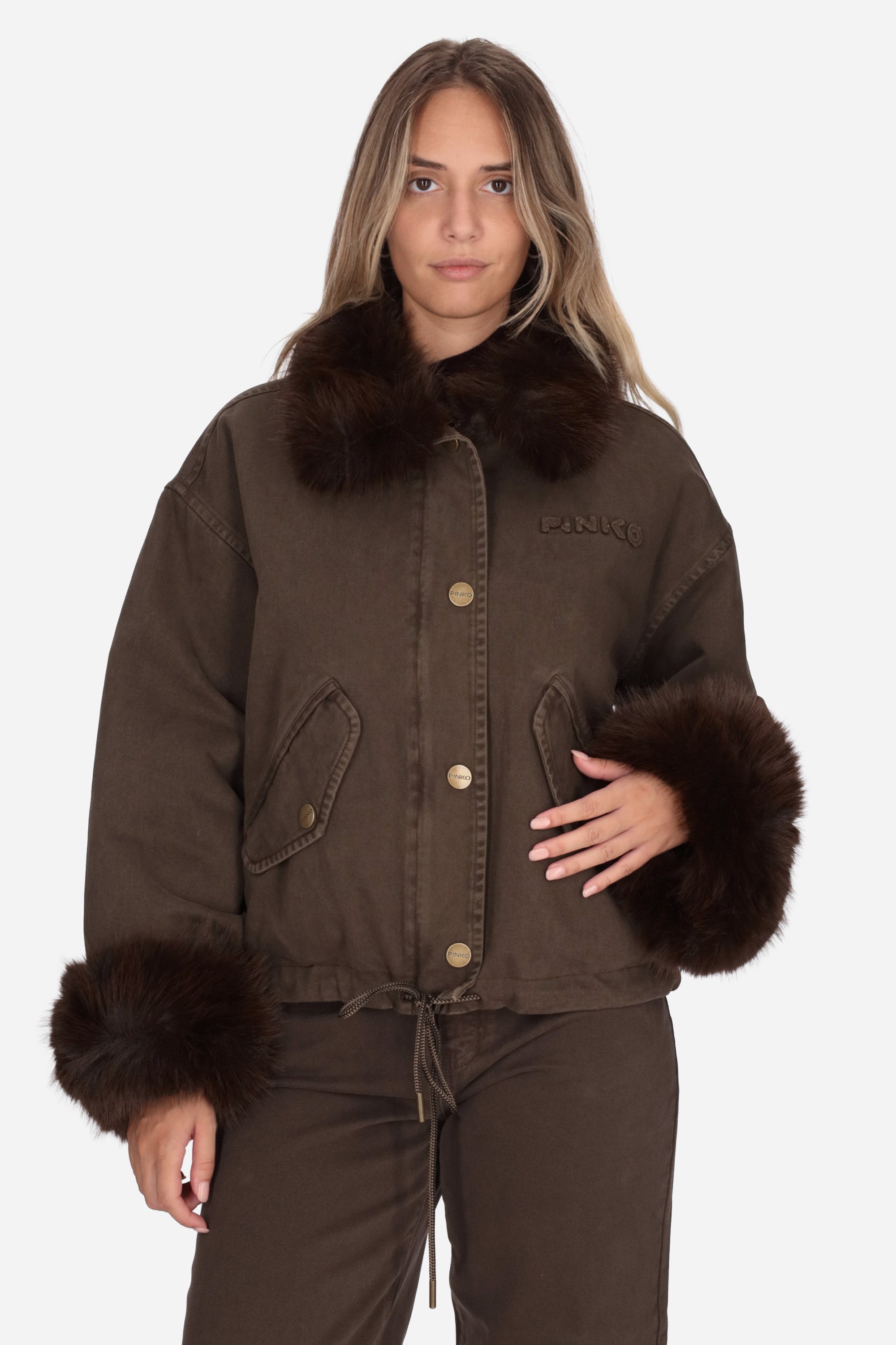 MARRONE | PINKO - D 107219A3GV Giubbino