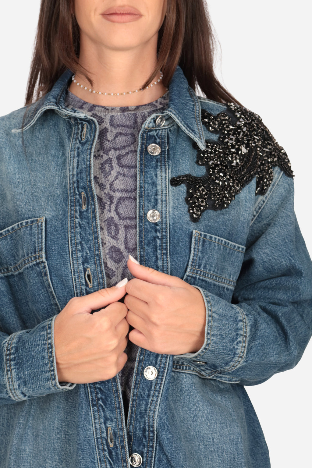 DENIM | LIU JO - D UF6167D4854 Giubbino