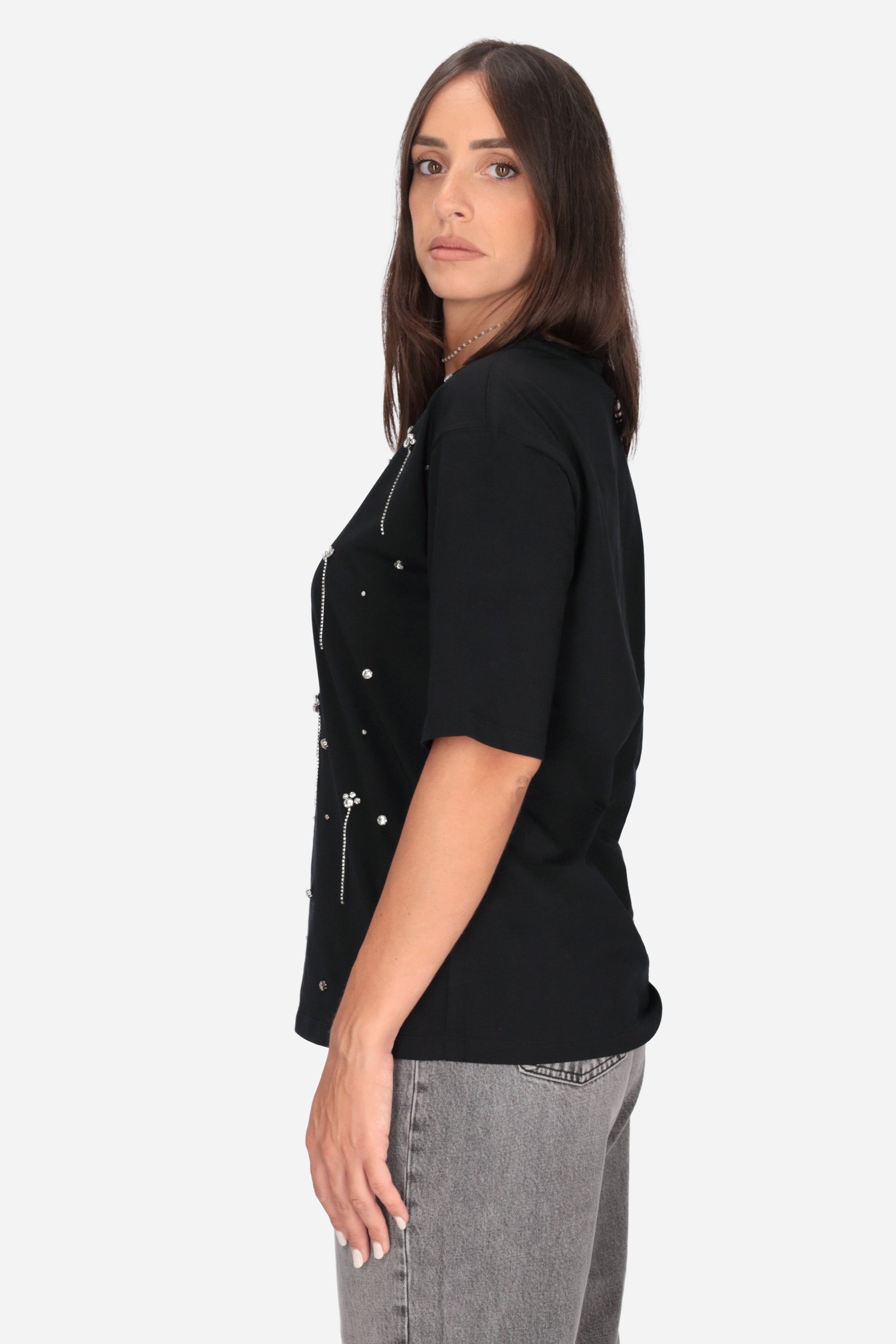 NERO | LIU JO - D WF6398JS904 T-shirt