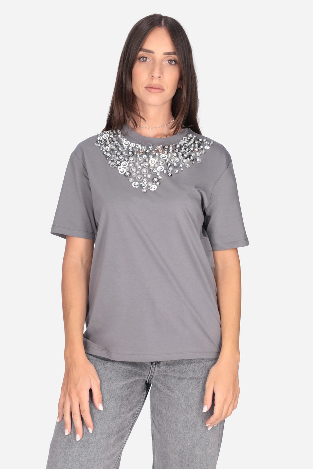 GRIGIO | LIU JO - D WF6324J0088 T-shirt