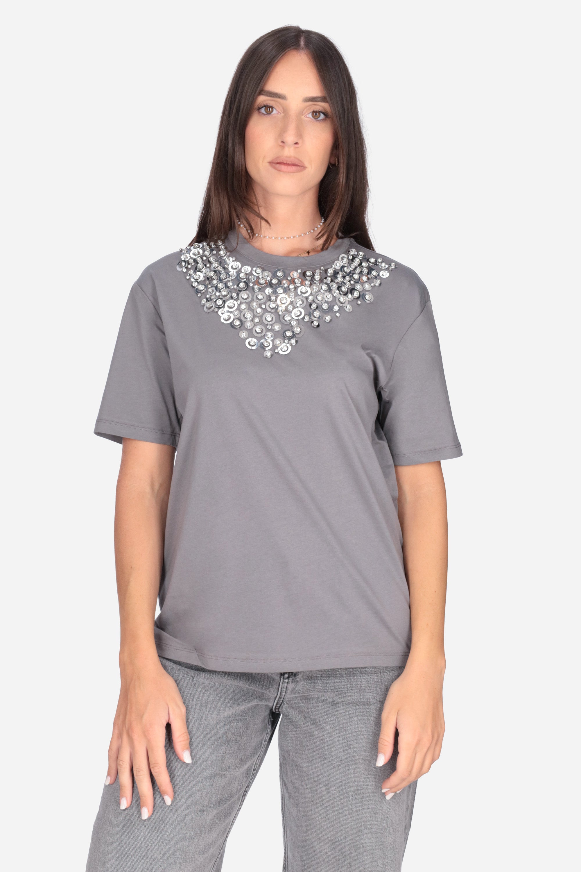 GRIGIO | LIU JO - D WF6324J0088 T-shirt