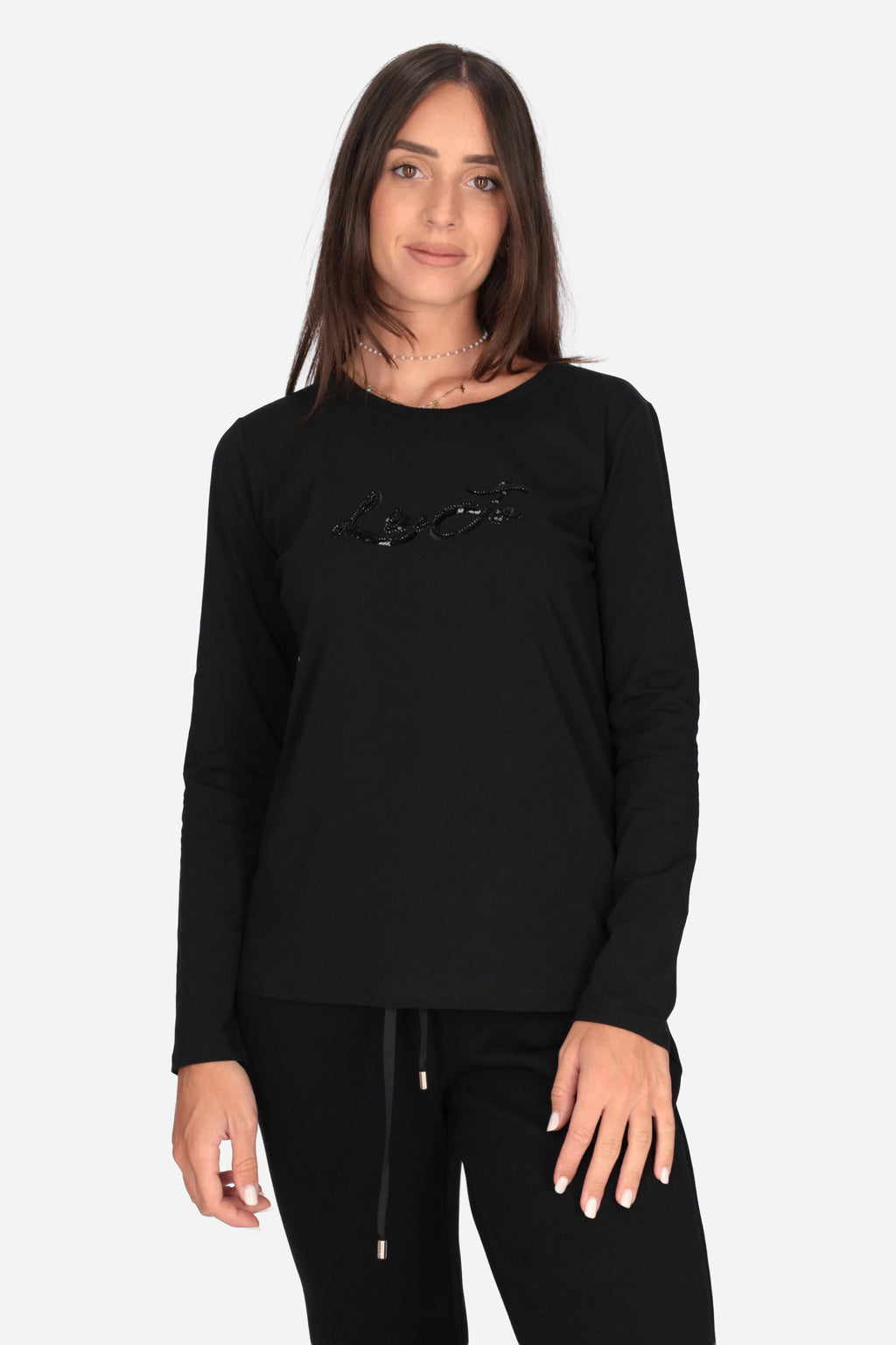 NERO | LIU JO - D TF6245JS003 T-shirt