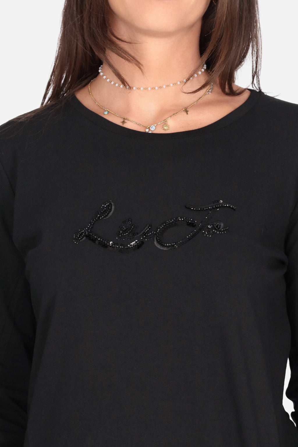 NERO | LIU JO - D TF6245JS003 T-shirt