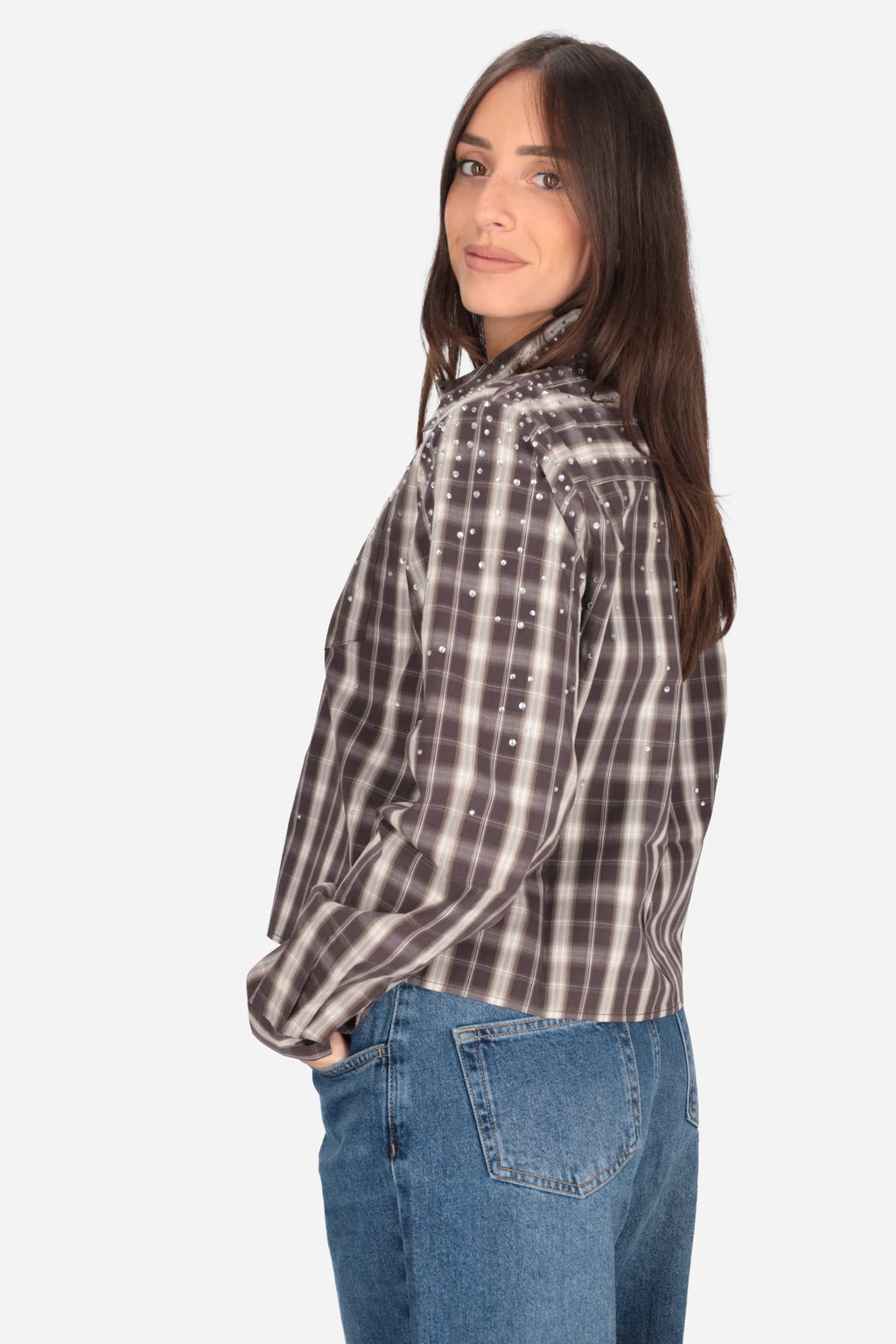 MARRONE | LIU JO - D UF6149T774A Camicia