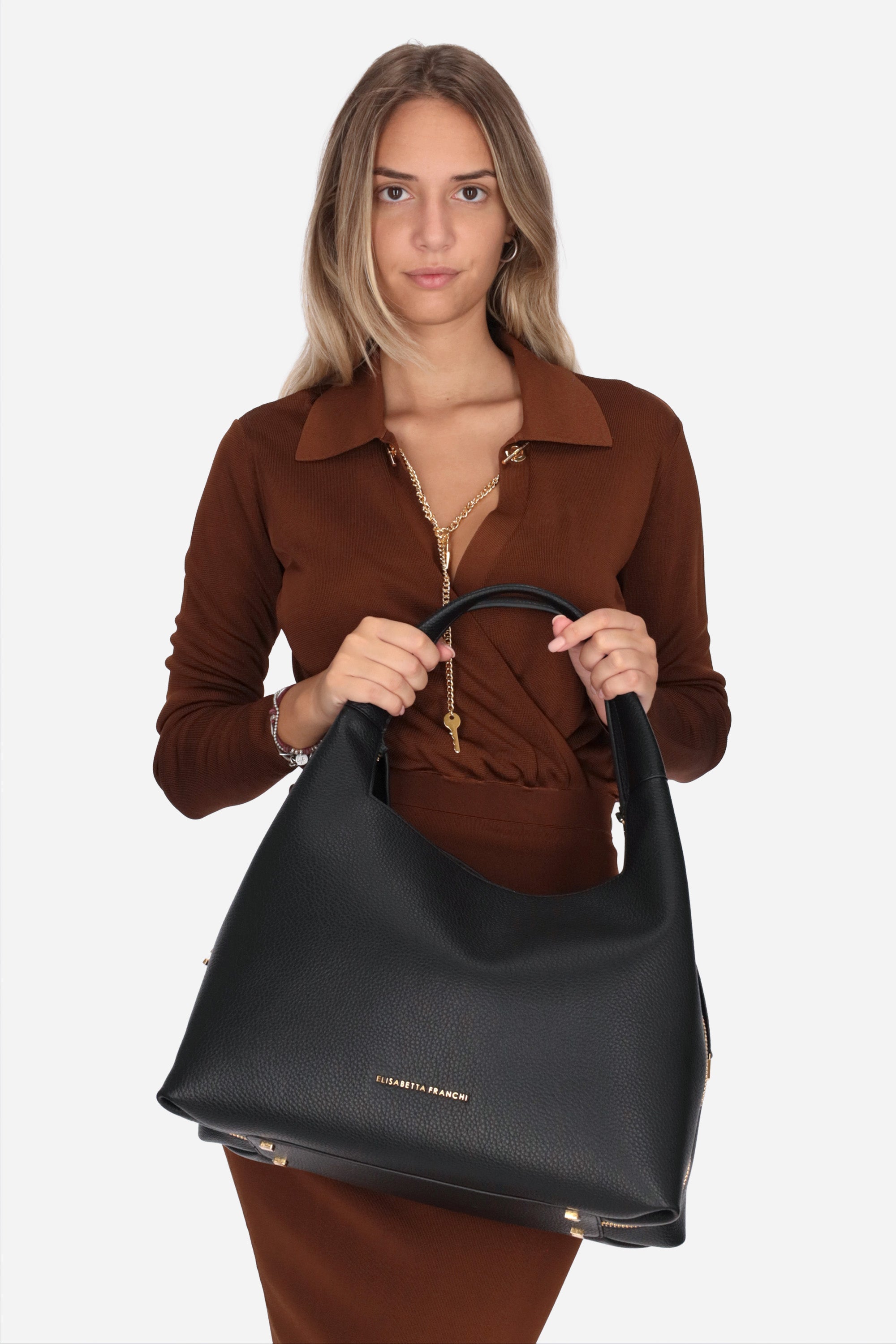 NERO | ELISABETTA FRANCHI - D BS23A66E2 Borsa