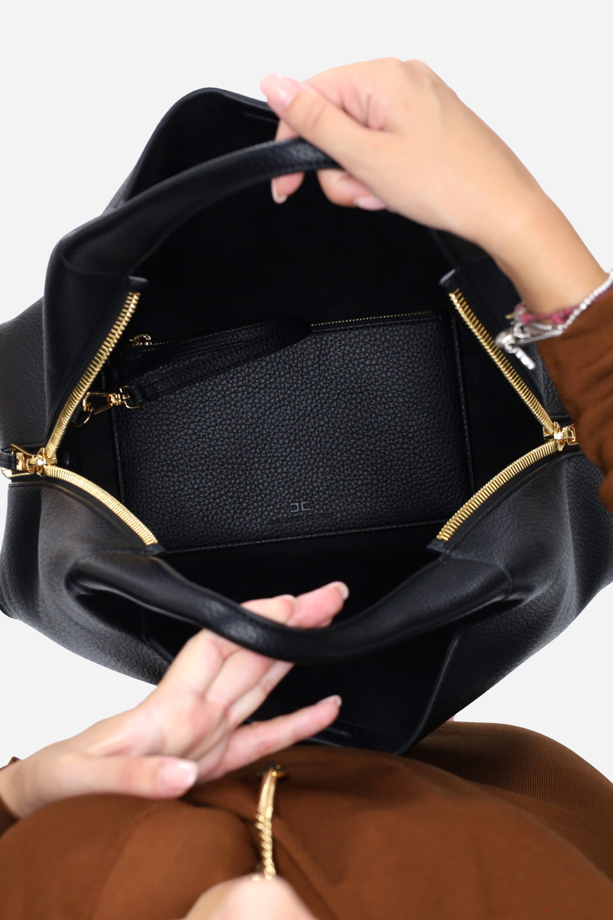 NERO | ELISABETTA FRANCHI - D BS23A66E2 Borsa