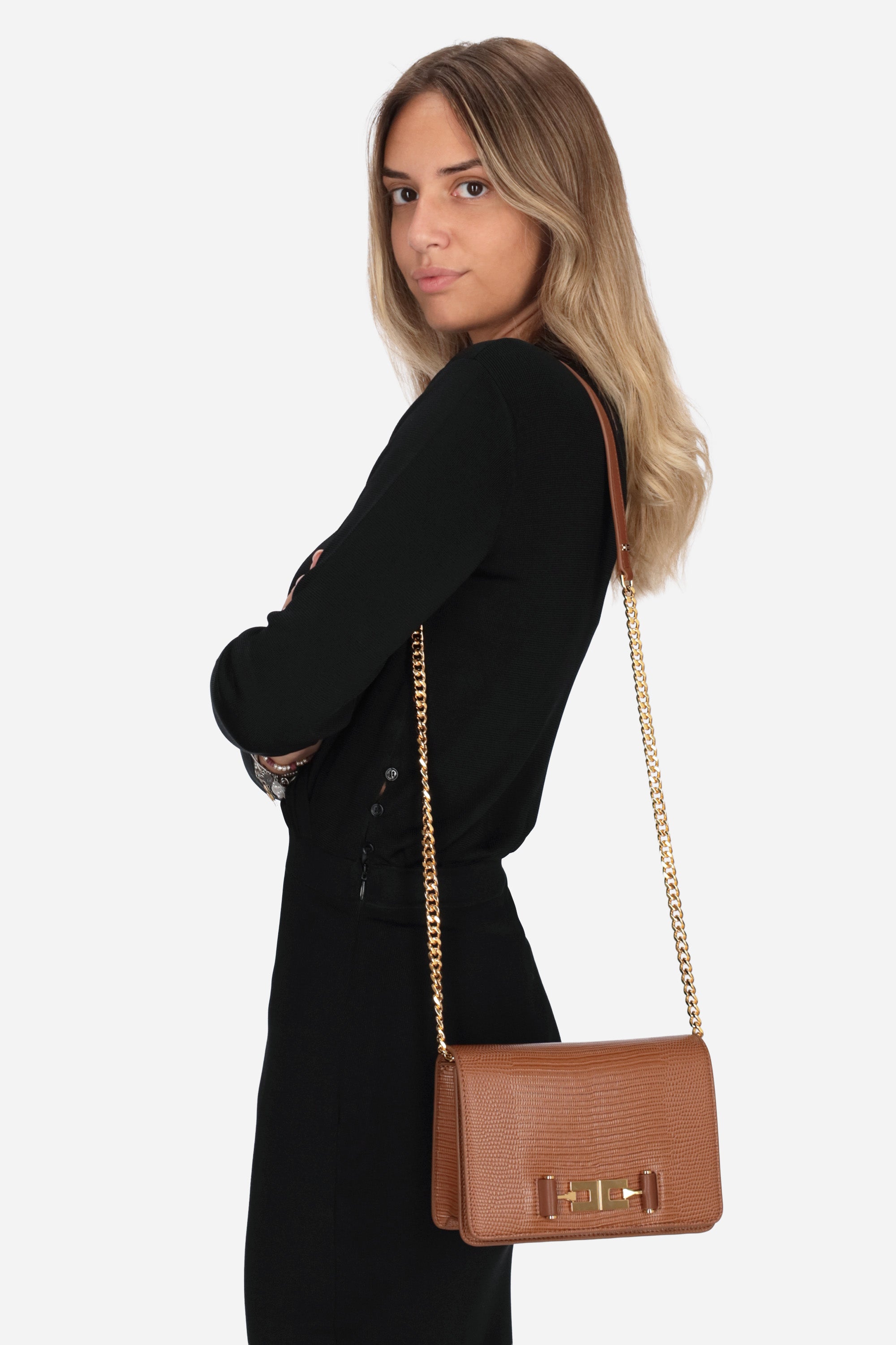 CUOIO | ELISABETTA FRANCHI - D BS09A66E2 Borsa