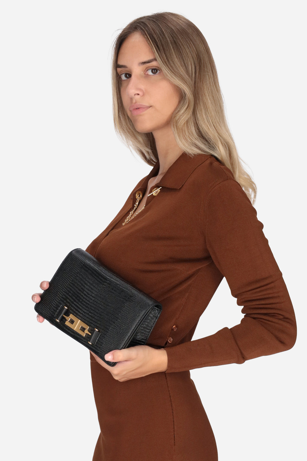 NERO | ELISABETTA FRANCHI - D BS09A66E2 Borsa