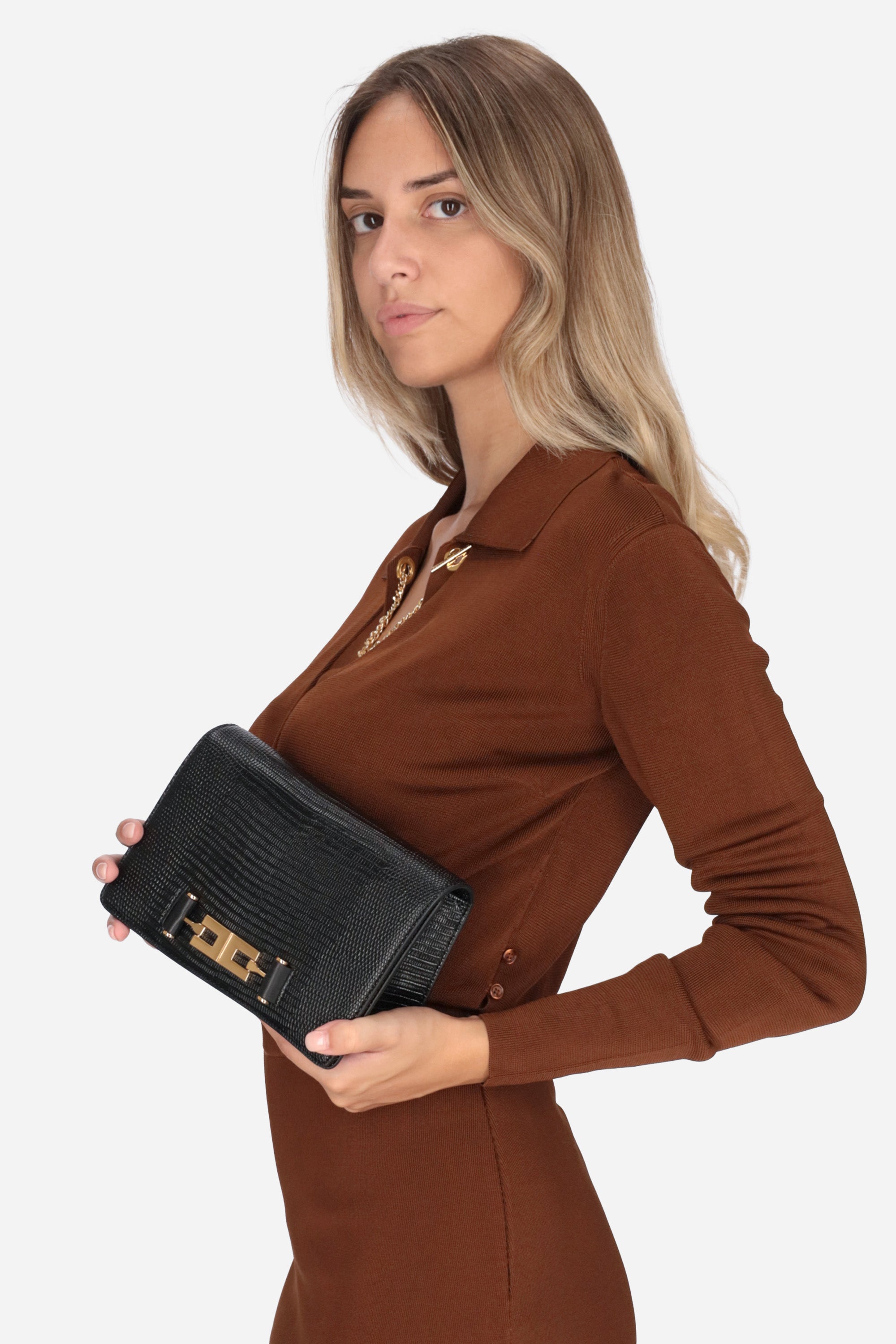 NERO | ELISABETTA FRANCHI - D BS09A66E2 Borsa