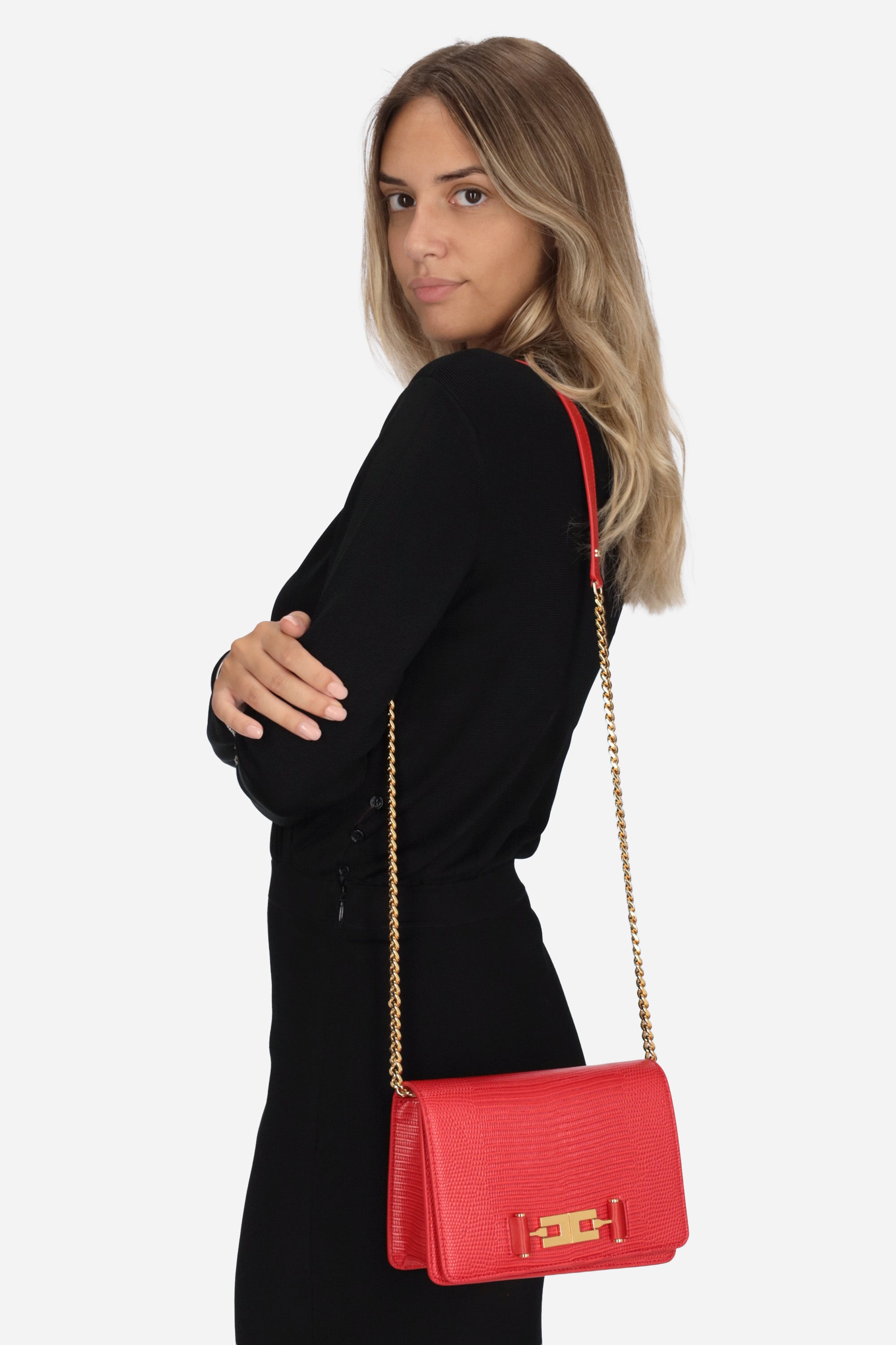 ROSSO | ELISABETTA FRANCHI - D BS09A66E2 Borsa