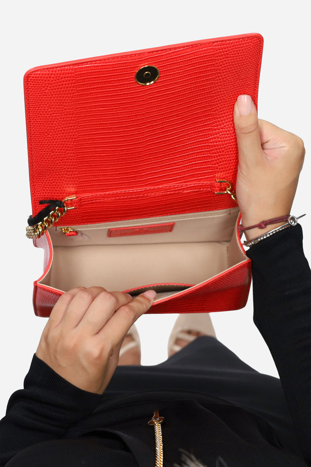 ROSSO | ELISABETTA FRANCHI - D BS09A66E2 Borsa