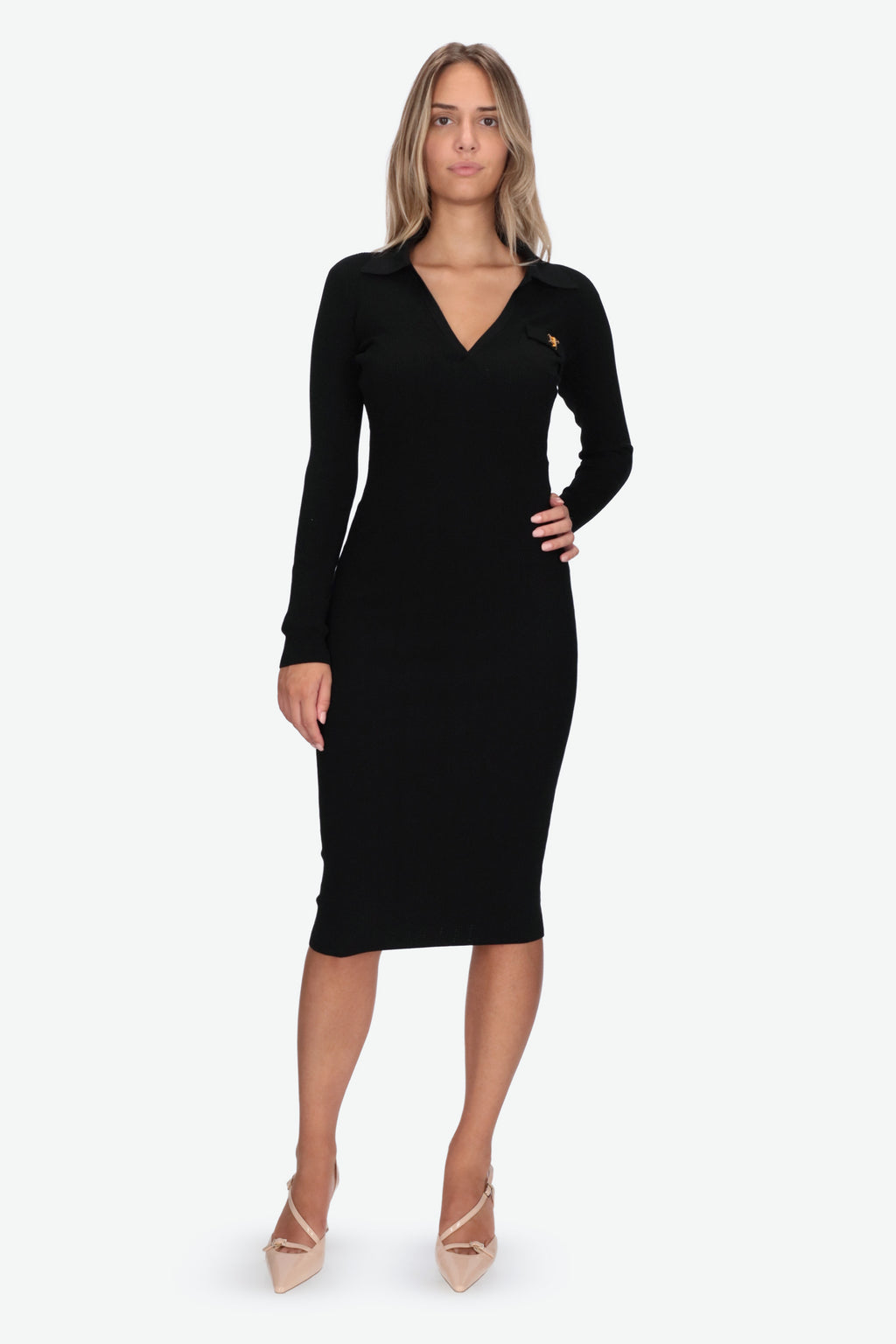 NERO | ELISABETTA FRANCHI - D AM08B66E2 Abito
