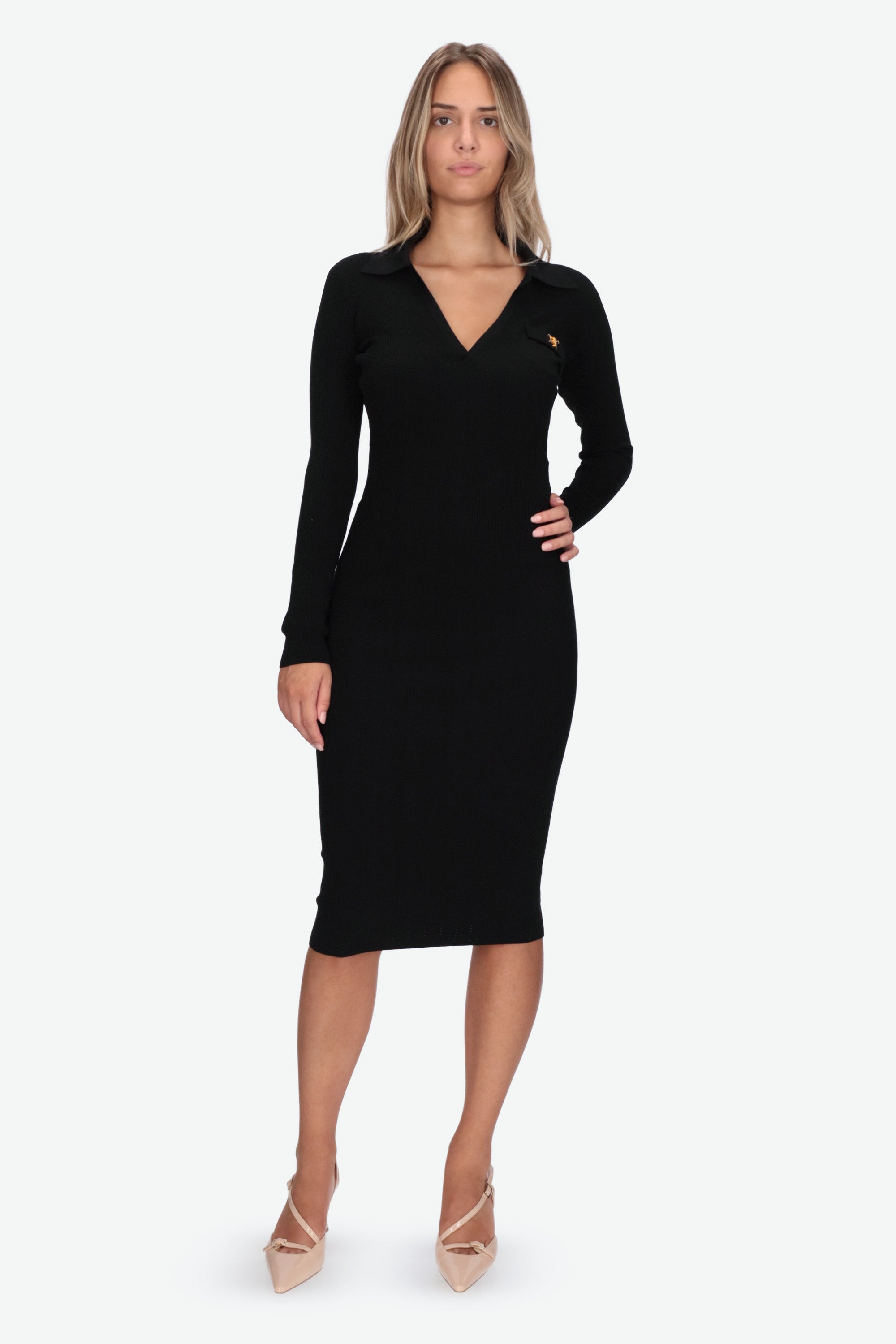 NERO | ELISABETTA FRANCHI - D AM08B66E2 Abito