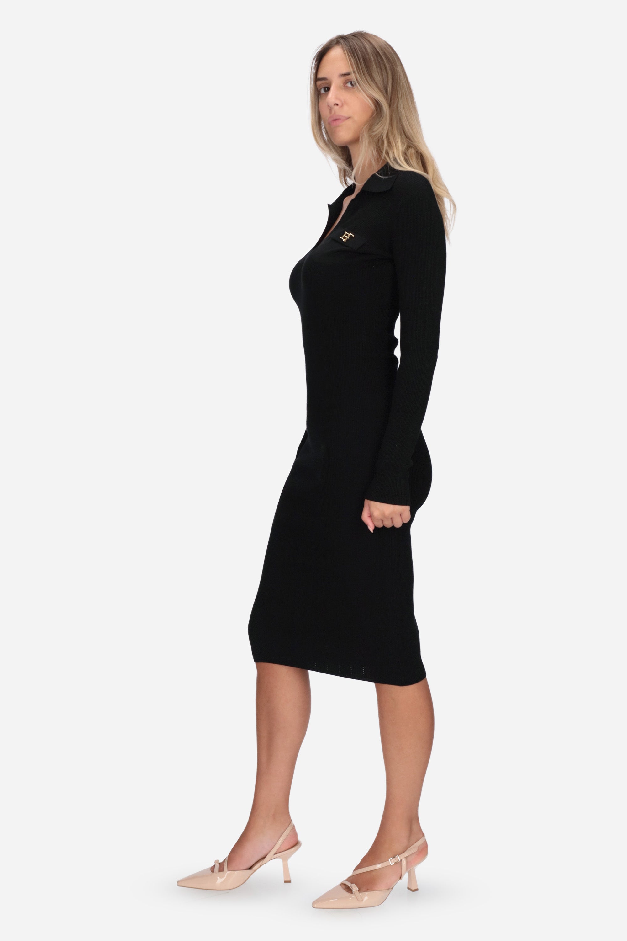 NERO | ELISABETTA FRANCHI - D AM08B66E2 Abito