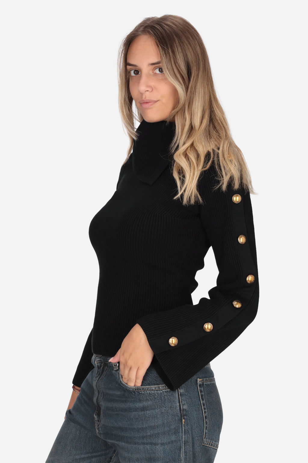NERO | ELISABETTA FRANCHI - D MK03S66E2 Maglia