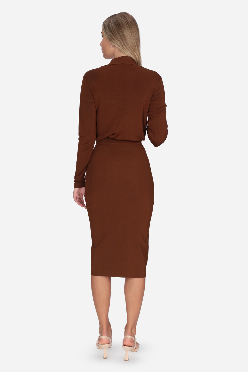 MARRONE | ELISABETTA FRANCHI - D AM19S66E2 Abito