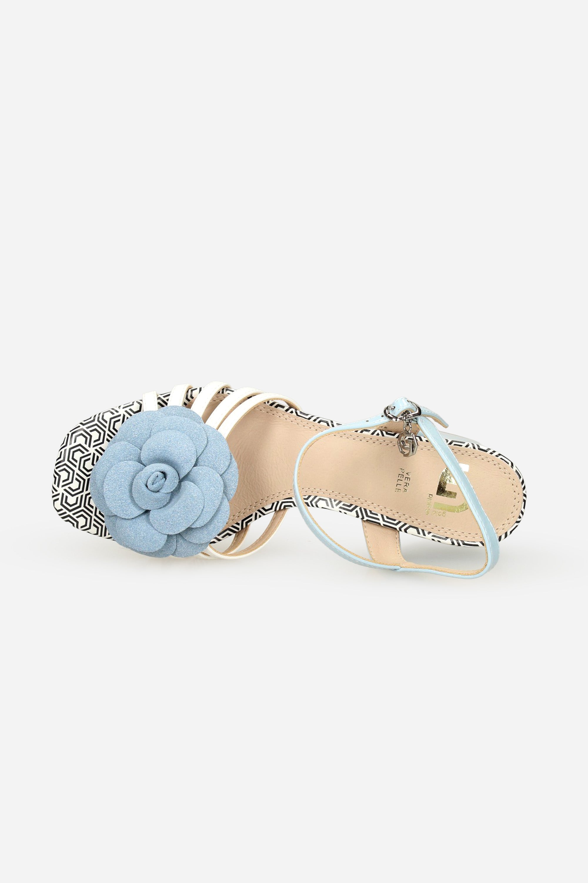 AZZURRO | GOLD & GOLD - D GD433 Sandalo