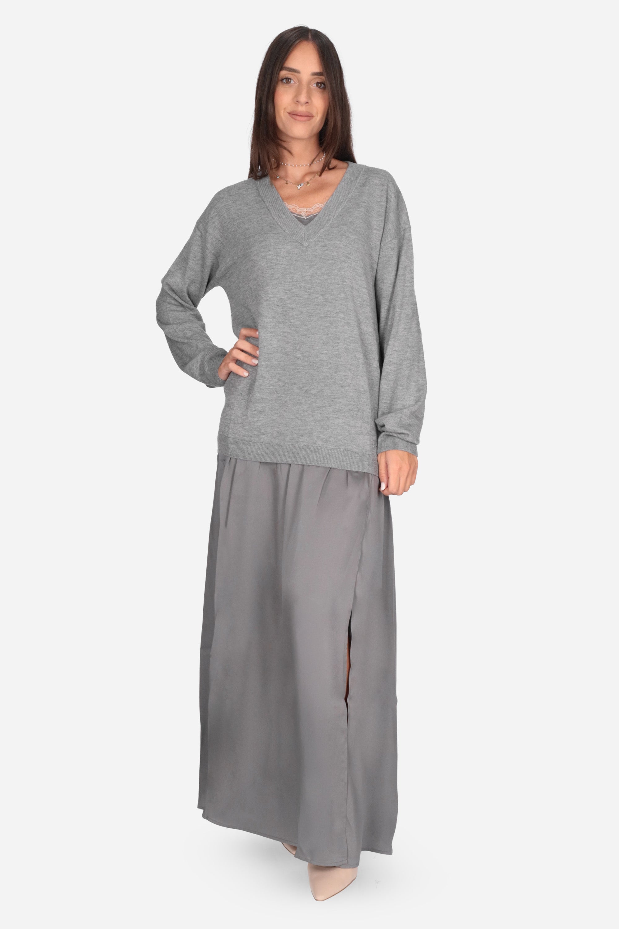 GRIGIO | LIU JO - D WF6035MA16R Abito