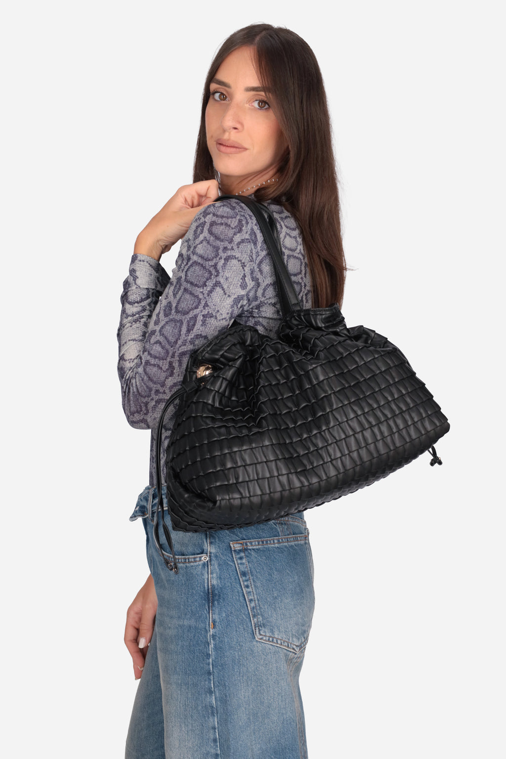 NERO | LIU JO - D AF6098E1169 Borsa