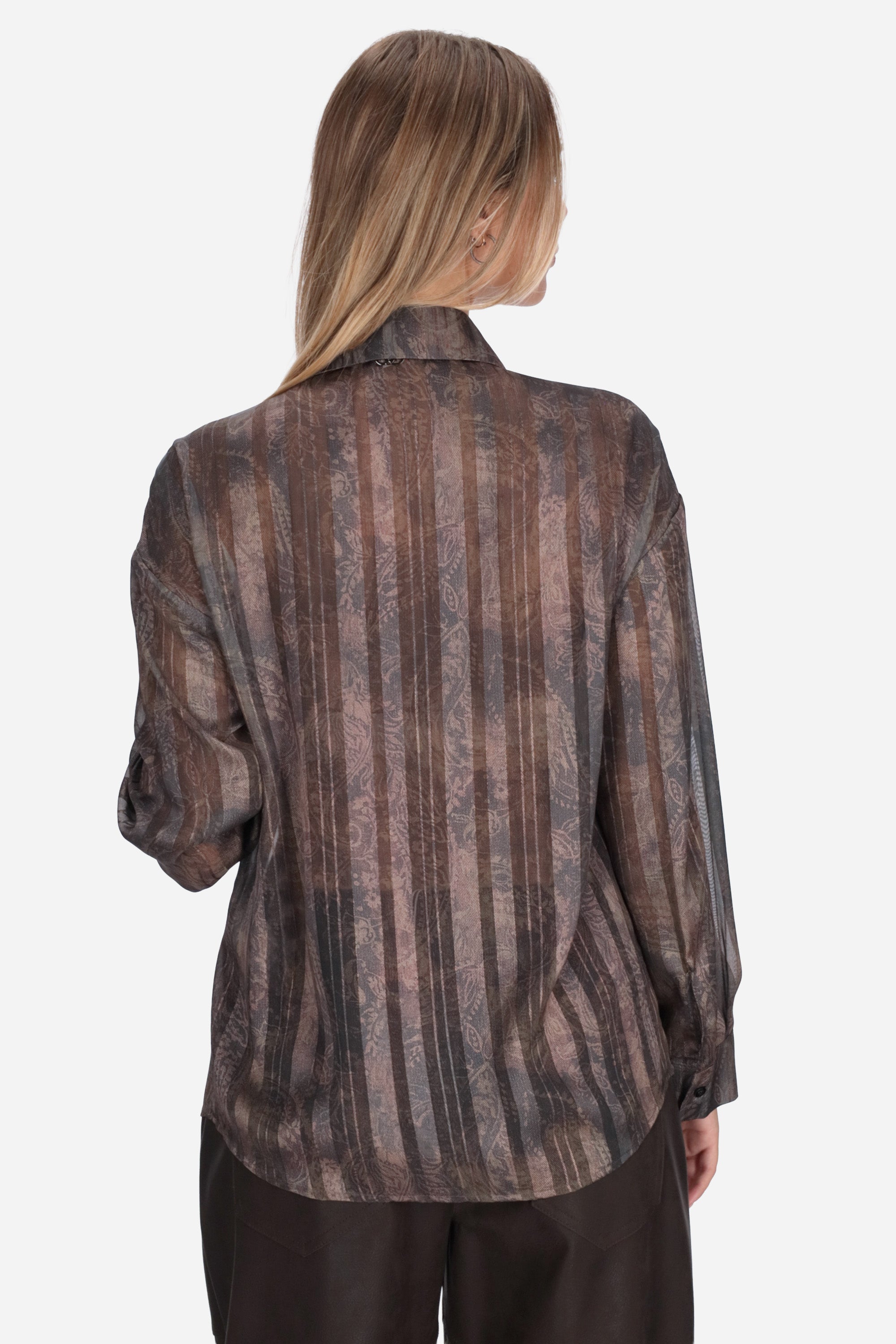 MARRONE | LIU JO - D UF6125T3260 Camicia