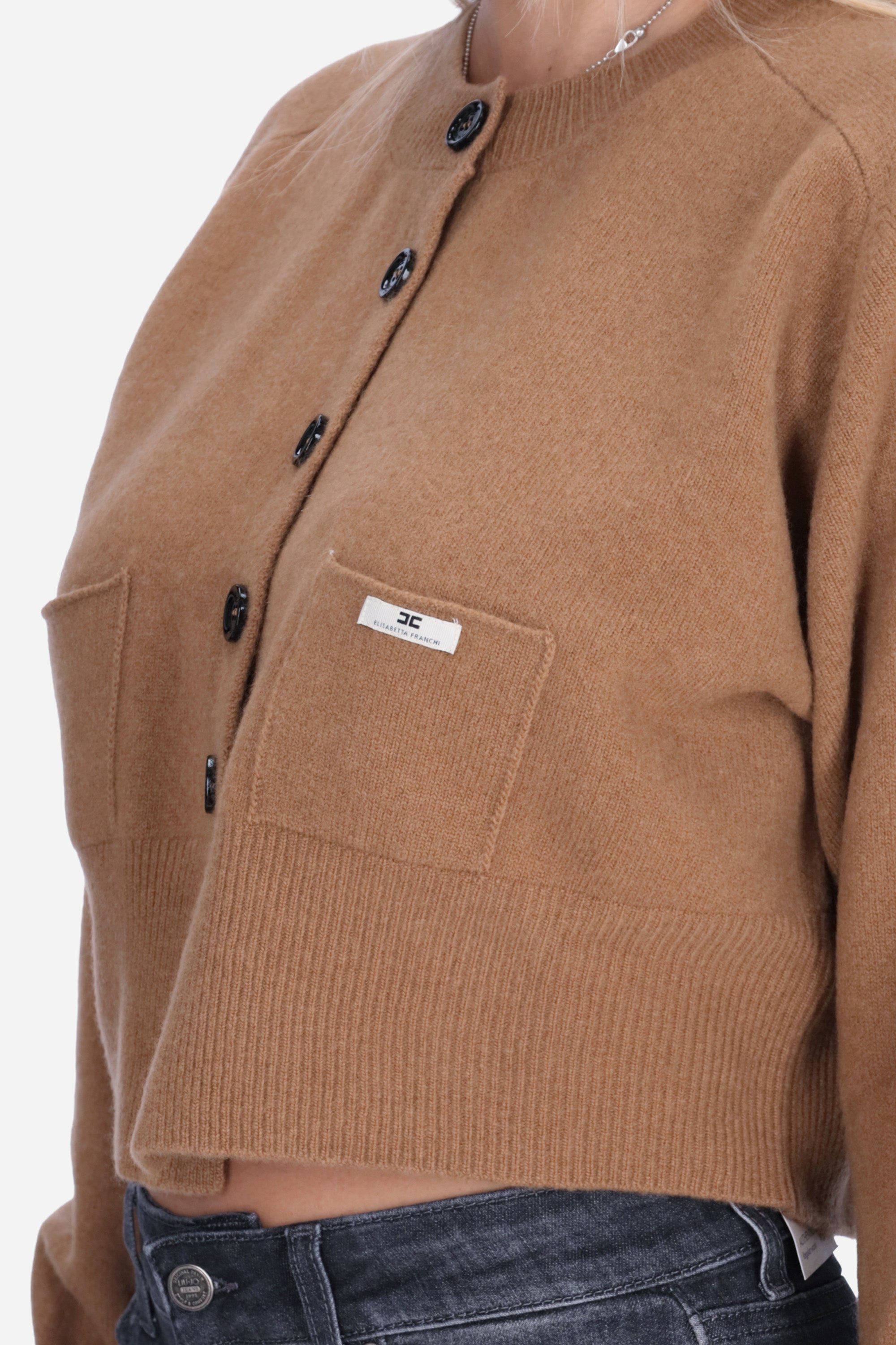 CAMMELLO | ELISABETTA FRANCHI - D MK12T66E2 Cardigan