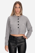 GRIGIO | ELISABETTA FRANCHI - D MK12T66E2 Cardigan