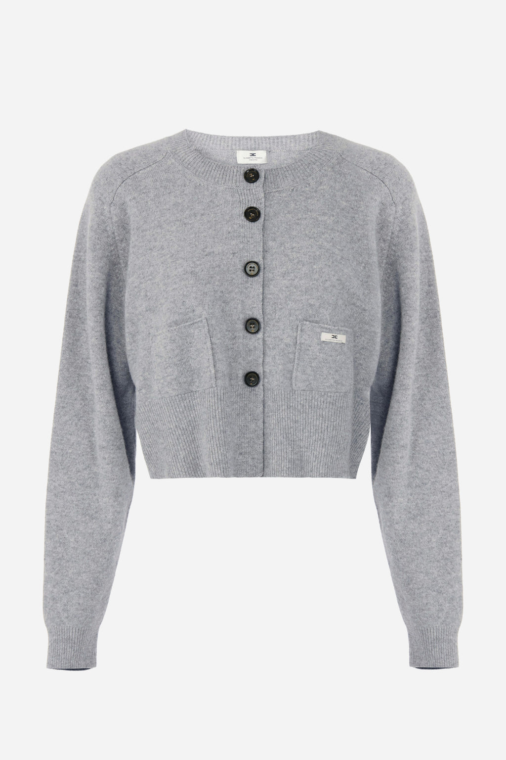 GRIGIO | ELISABETTA FRANCHI - D MK12T66E2 Cardigan