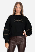 NERO | ELISABETTA FRANCHI - D MD05P66E2 Felpa