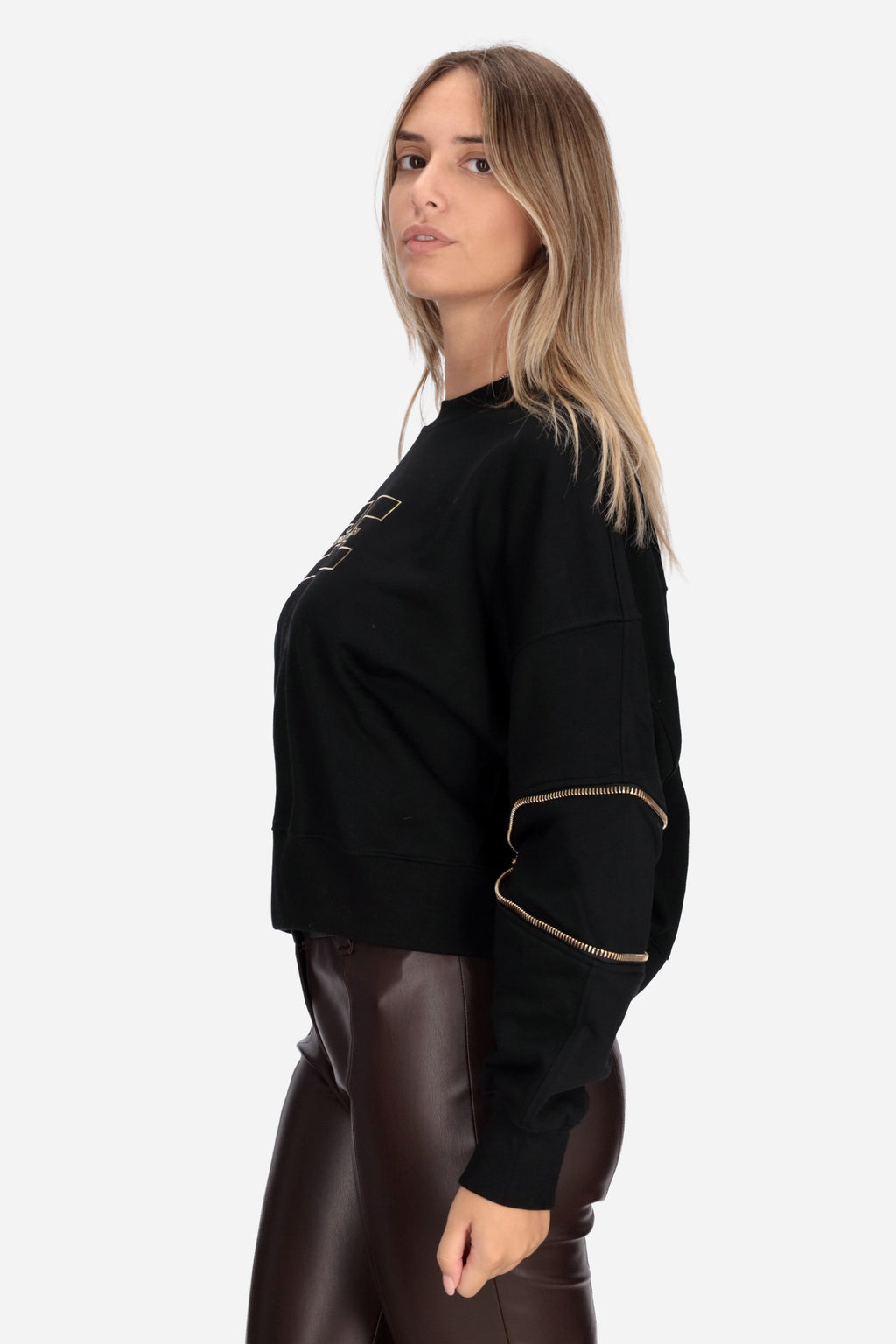NERO | ELISABETTA FRANCHI - D MD05P66E2 Felpa