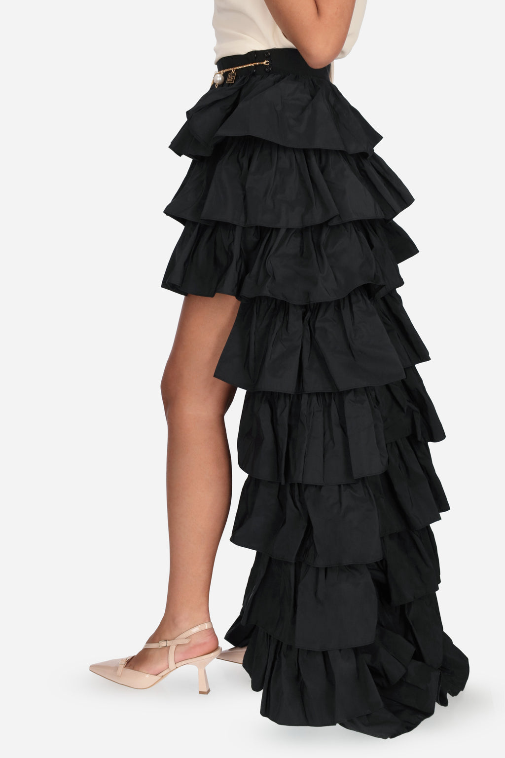 NERO | ELISABETTA FRANCHI - D GO23067E2 Gonna