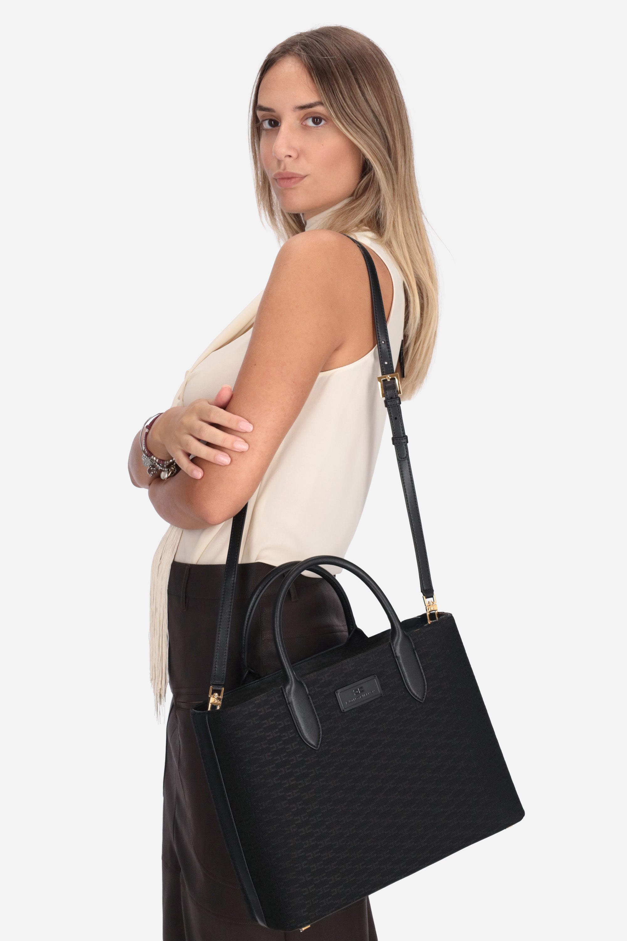 NERO | ELISABETTA FRANCHI - D BS01A66E2 Borsa