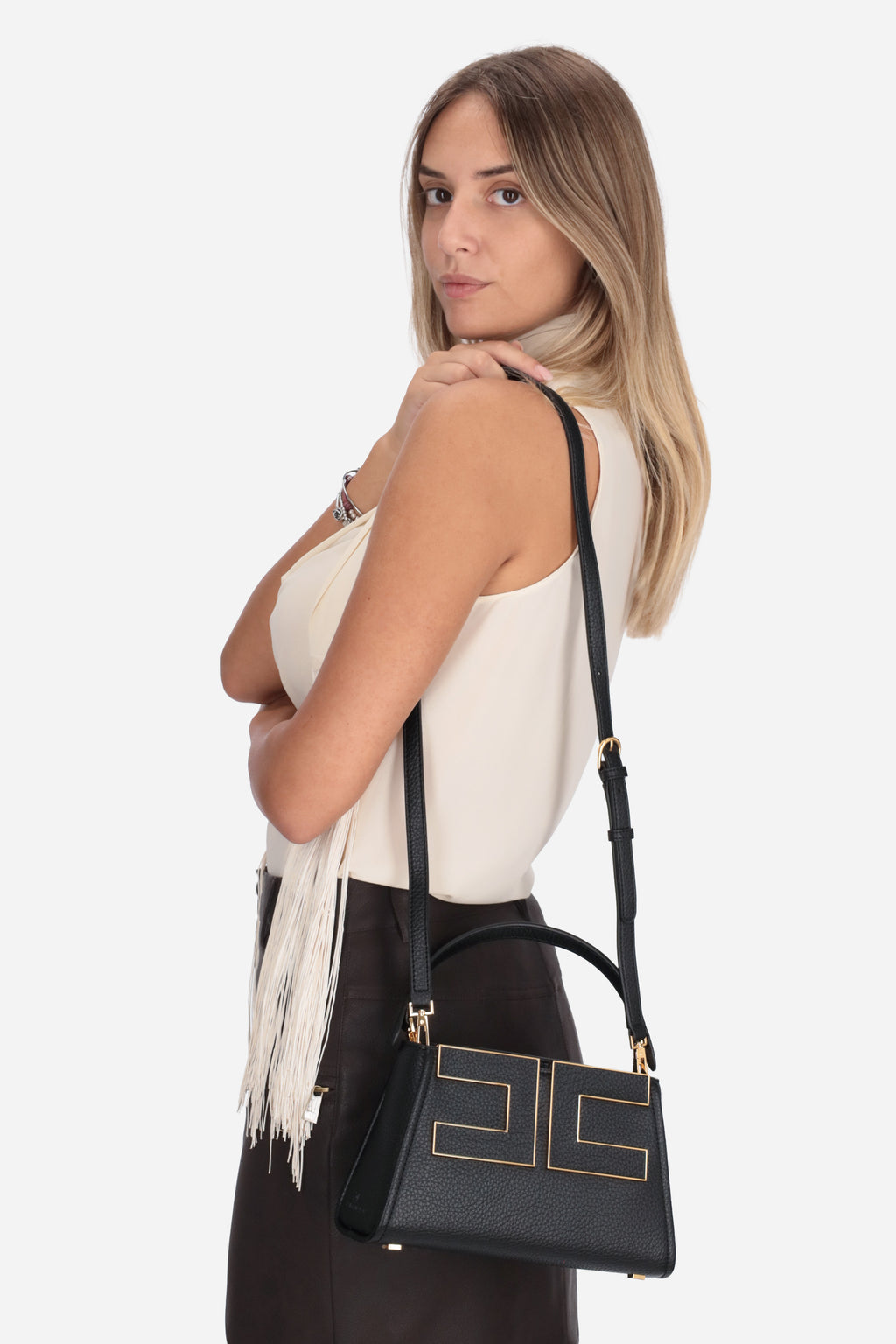 NERO | ELISABETTA FRANCHI - D BS07A66E2 Borsa