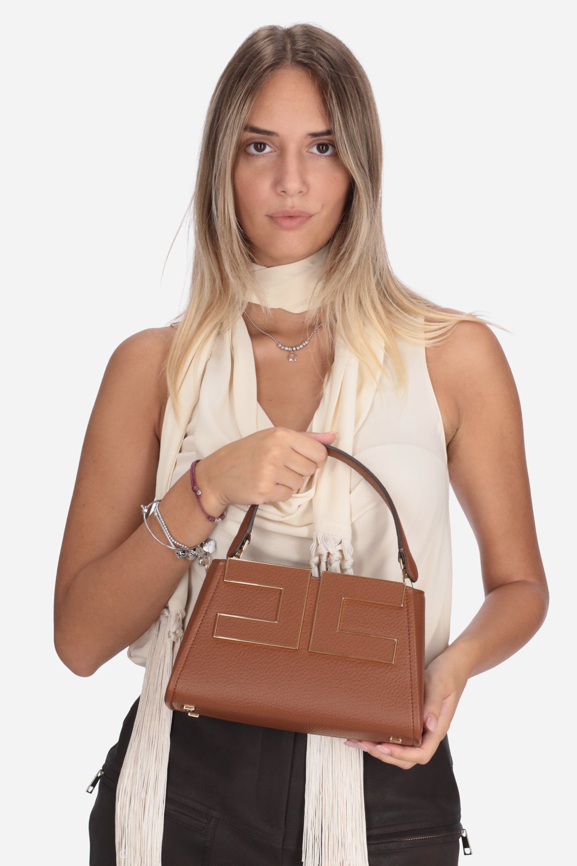 MARRONE | ELISABETTA FRANCHI - D BS07A66E2 Borsa