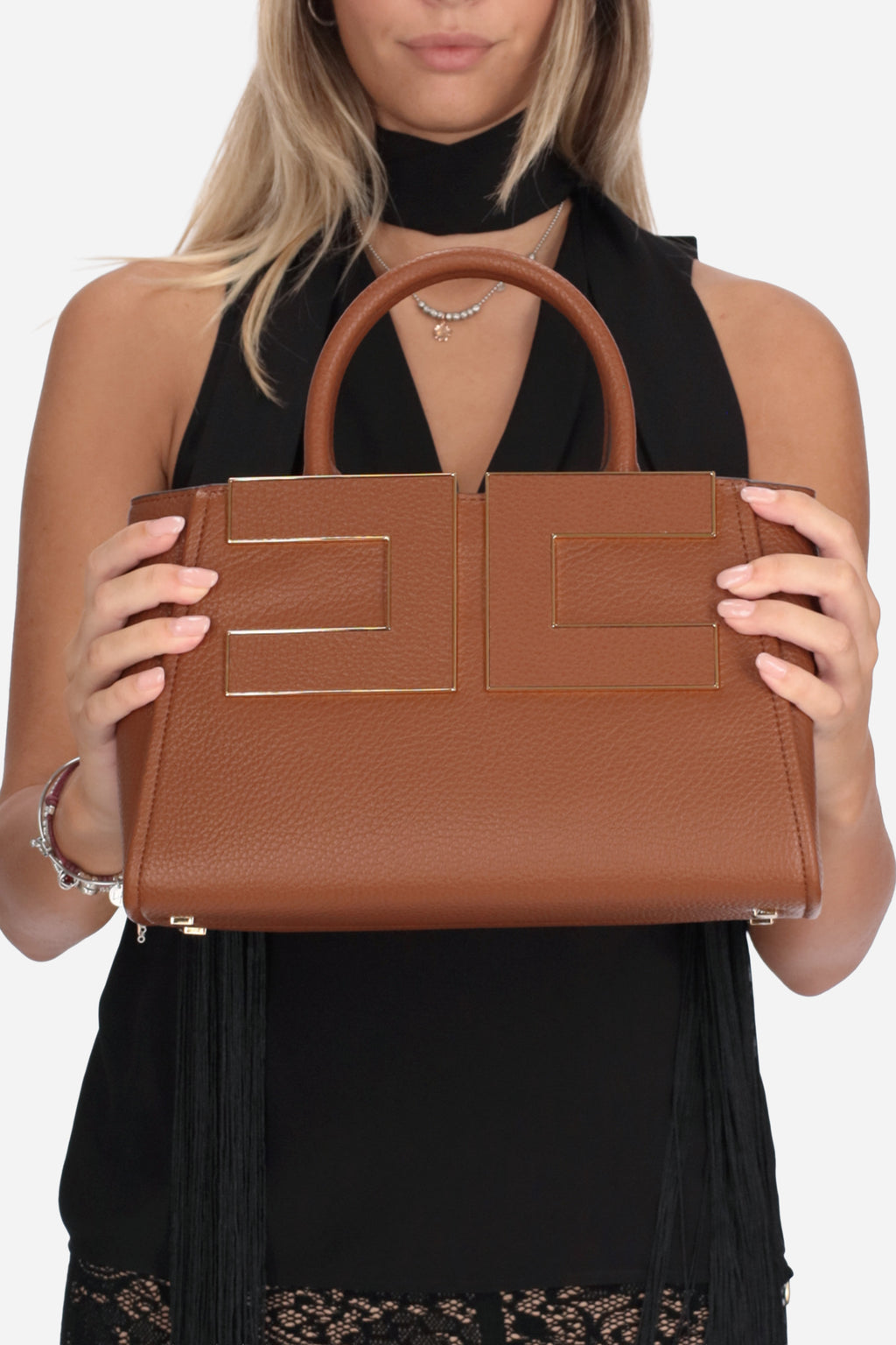 MARRONE | ELISABETTA FRANCHI - D BS06A66E2 Borsa