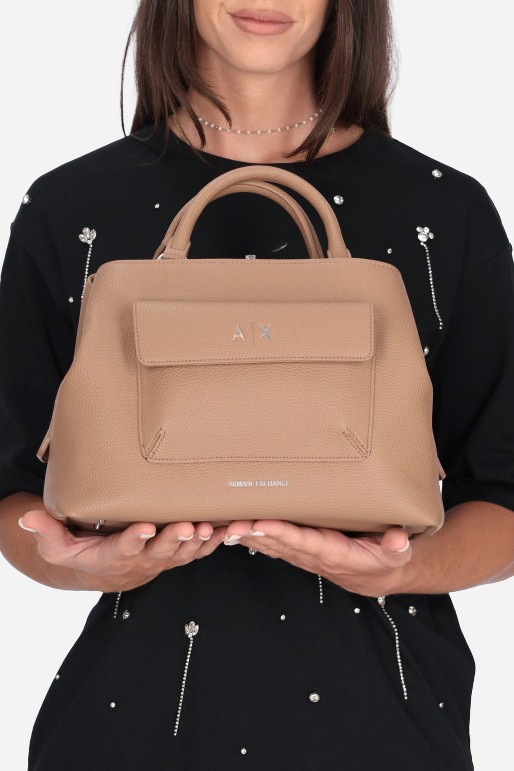 BEIGE | ARMANI EXCHANGE - D XW001545 Borsa