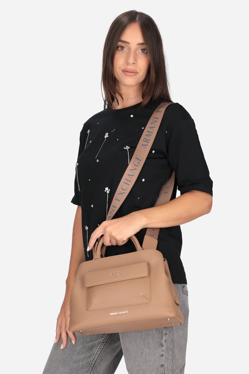 BEIGE | ARMANI EXCHANGE - D XW001545 Borsa