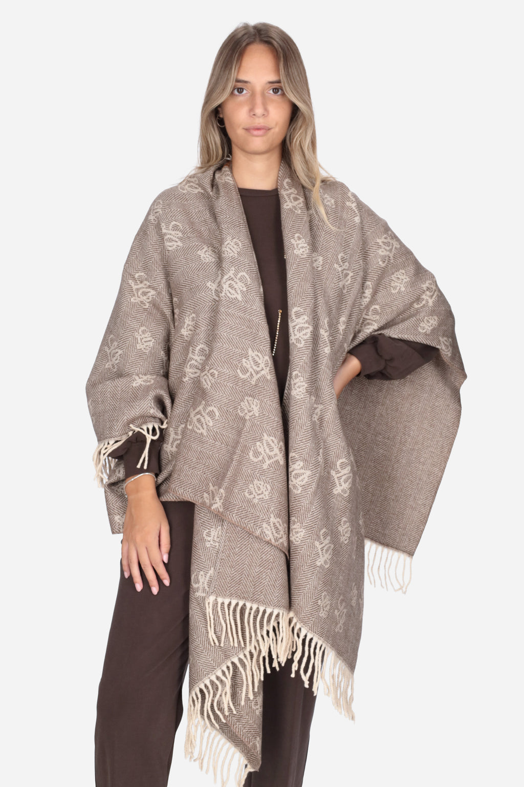 MARRONE | LIU JO - D 2F6040T0300 Poncho
