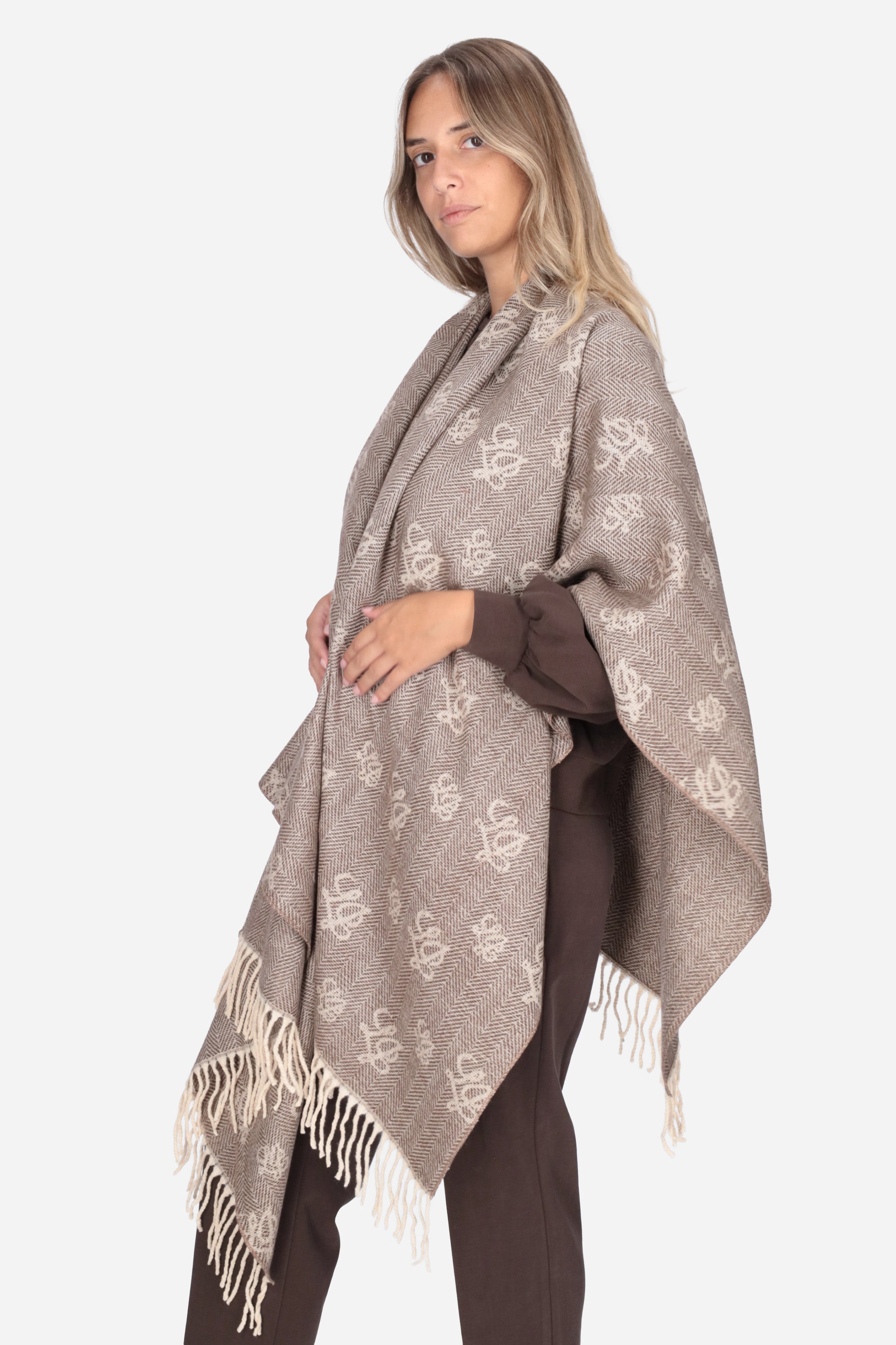 MARRONE | LIU JO - D 2F6040T0300 Poncho