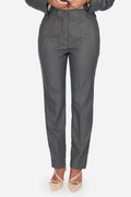 GRIGIO | LE SARTE DEL SOLE - D P4124 Pantalone