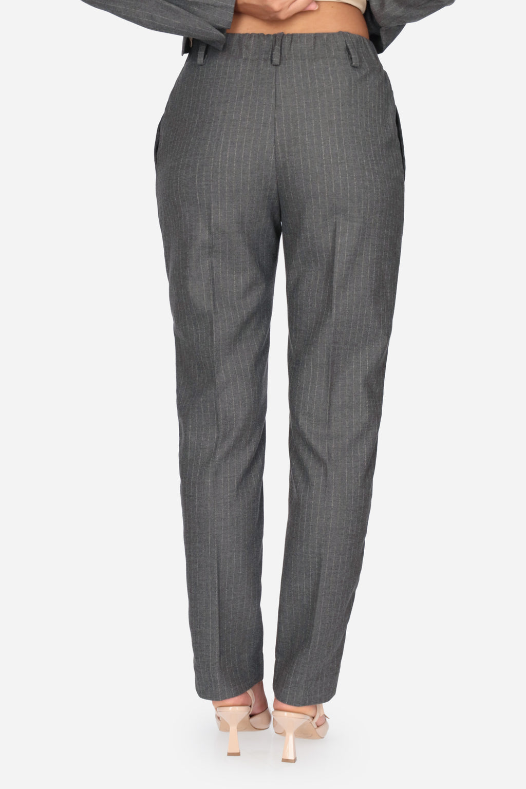 GRIGIO | LE SARTE DEL SOLE - D P4124 Pantalone